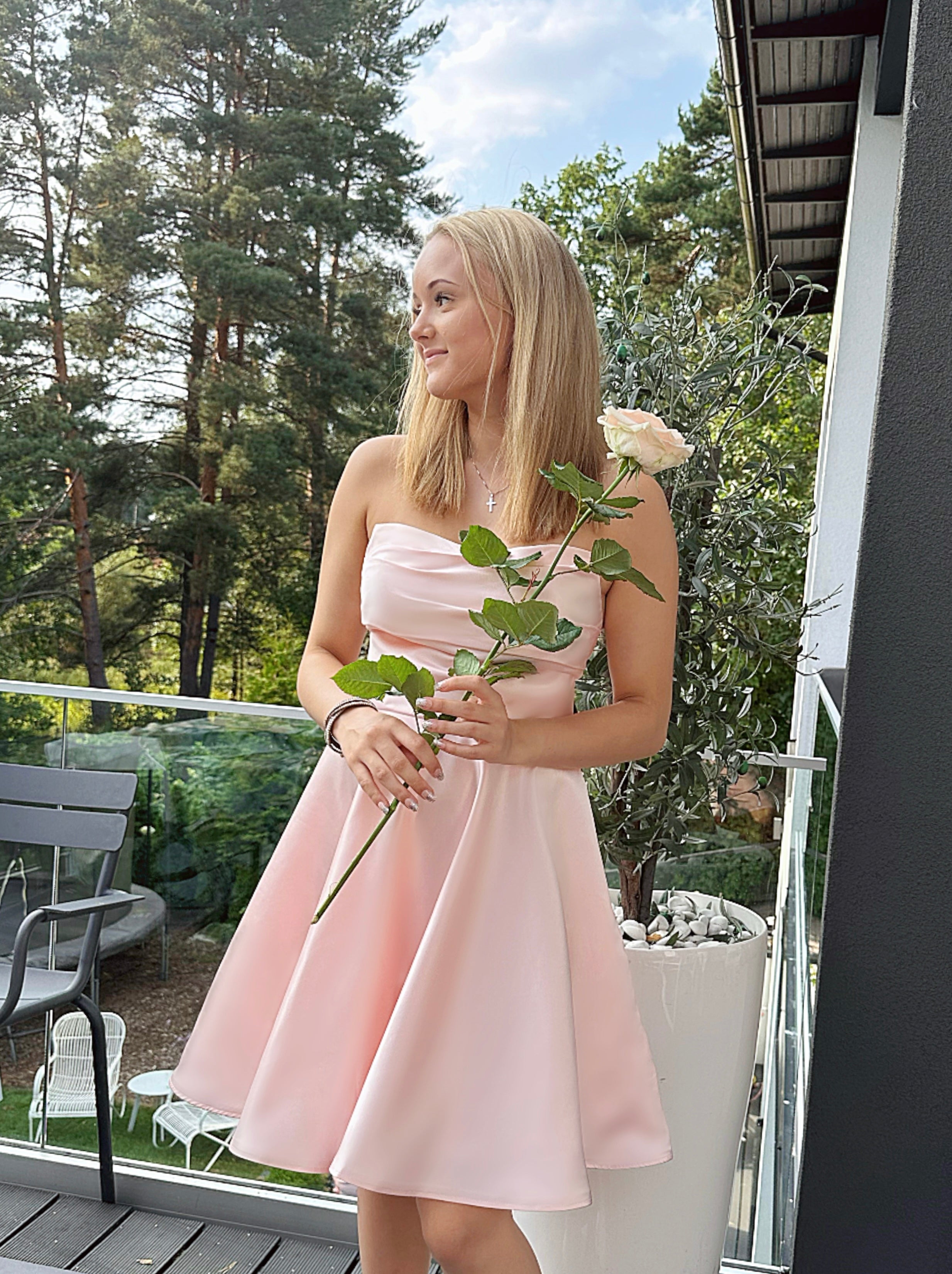 JUHLAMEKKO H4615S-SATIN PINK