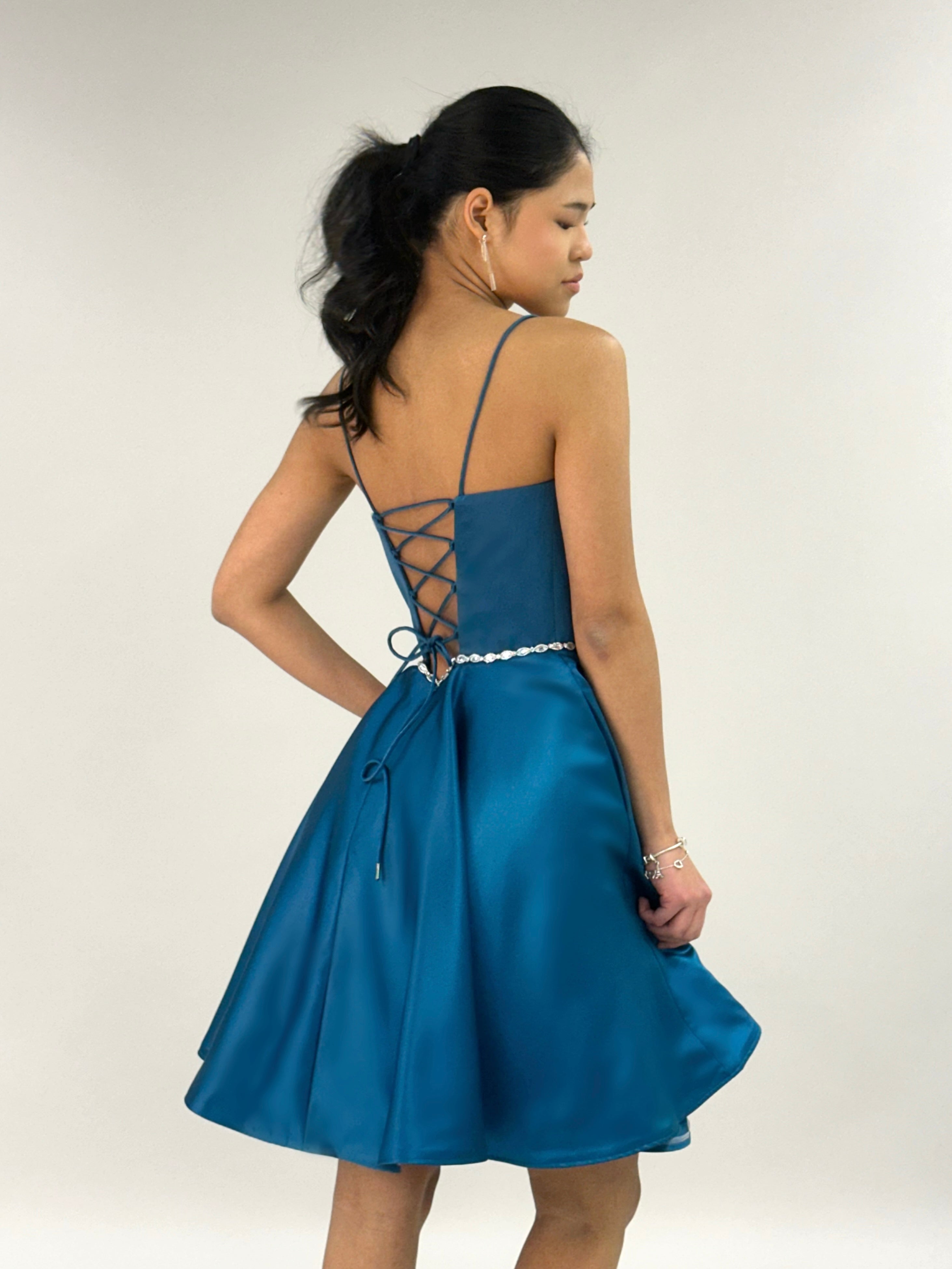 DRESS H4442S-SPECIAL PETROL