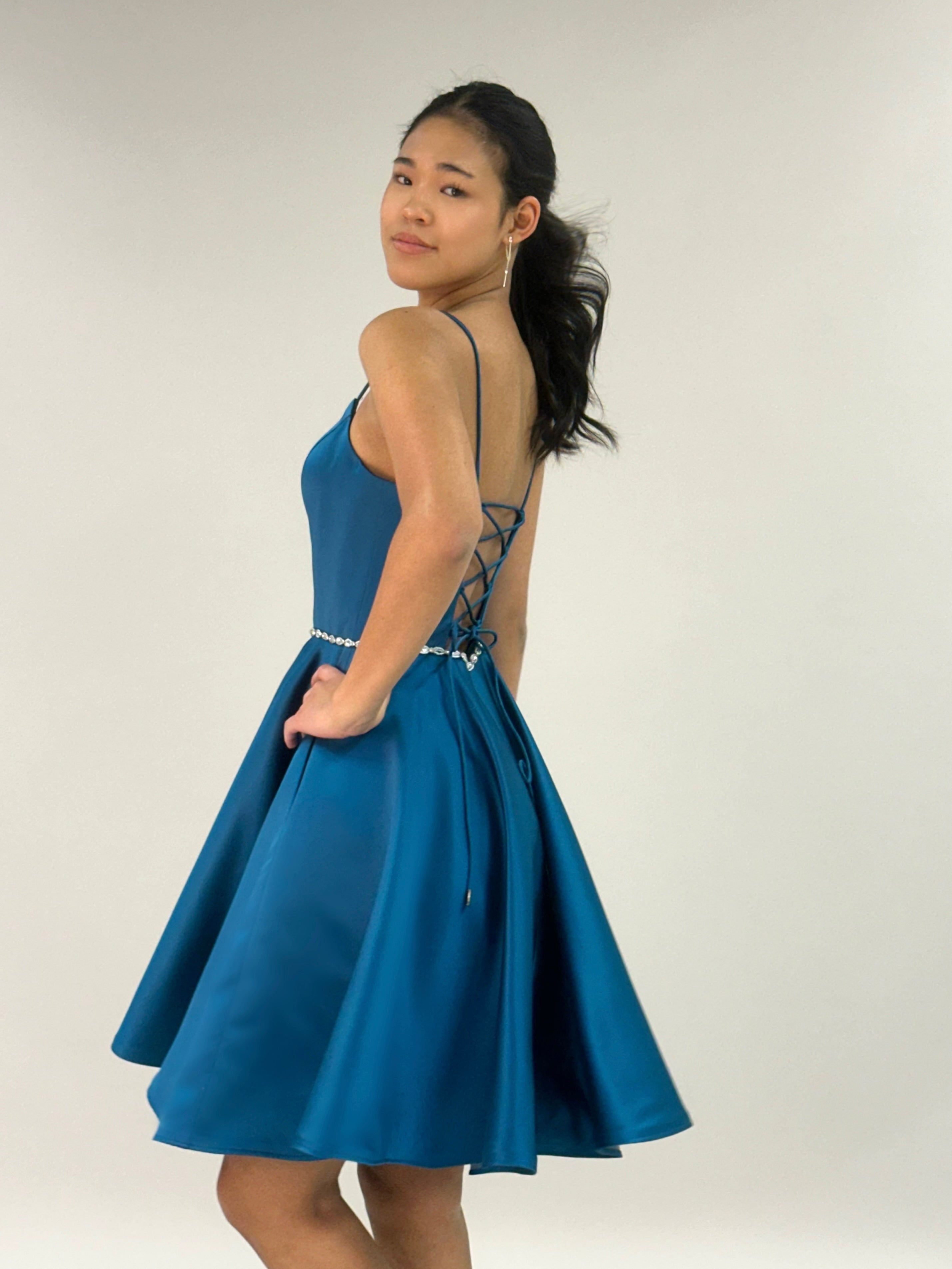 DRESS H4442S-SPECIAL PETROL