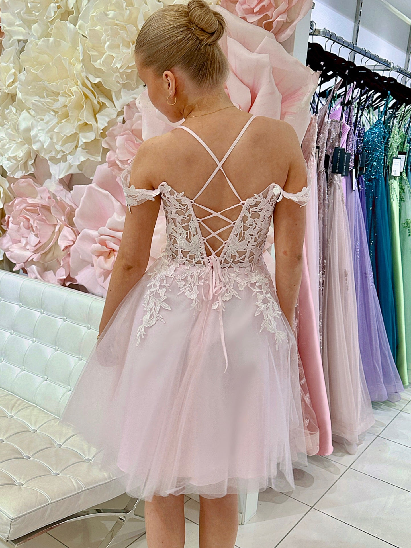 JUHLAMEKKO H4706S-TULLE PINK