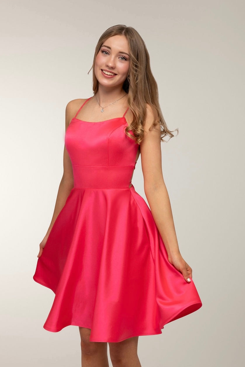 JUHLAMEKKO H4681S-SATIN STRAWBERRY