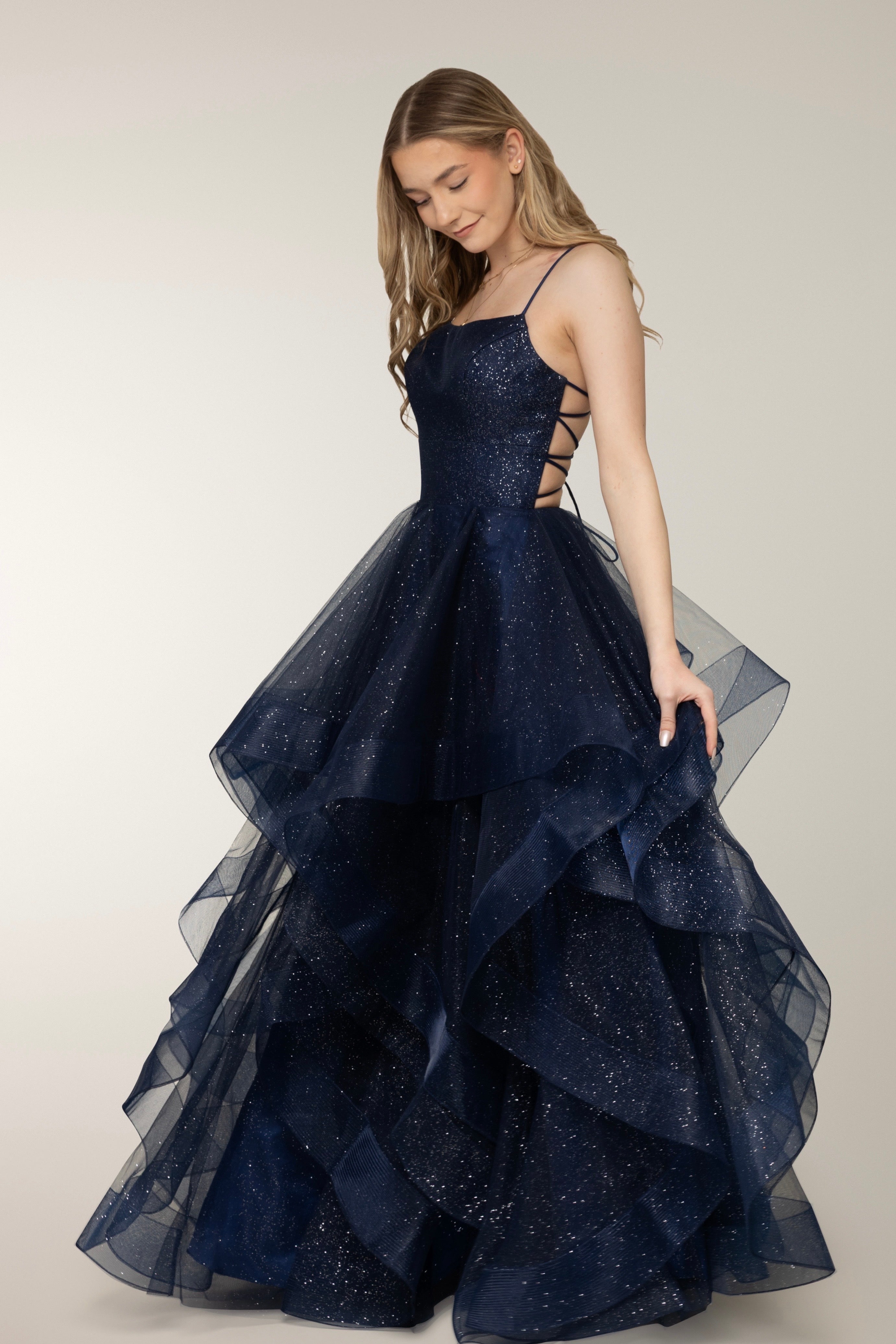 VANHOJENTANSSIMEKKO U4709PS-STARLITE NAVY