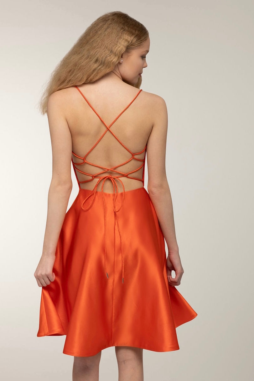 JUHLAMEKKO H4682S-SATIN TANGERINE
