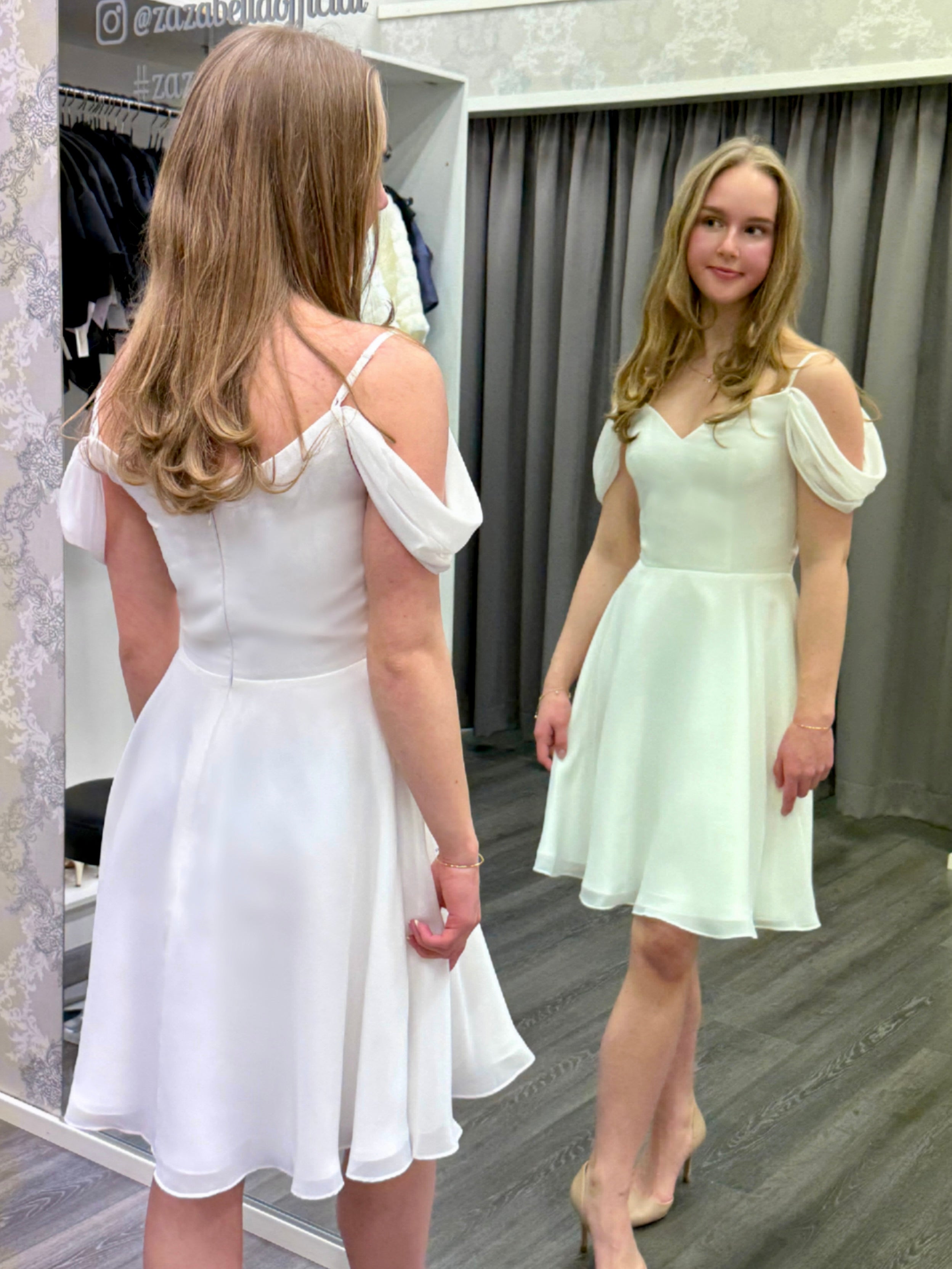 JUHLAMEKKO H288314S-CHIFFON IVORY