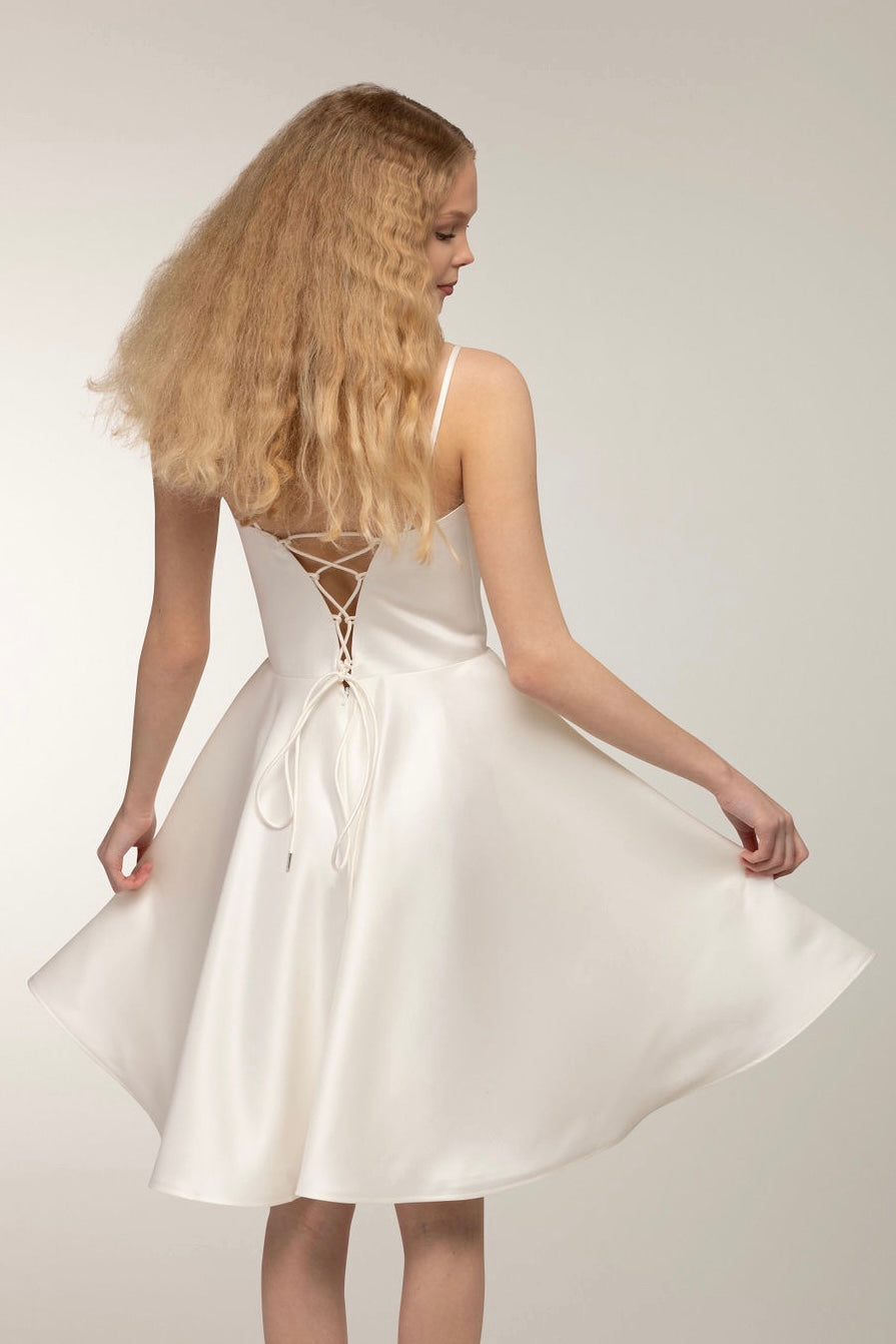 JUHLAMEKKO H4643S-SOFTSATIN IVORY