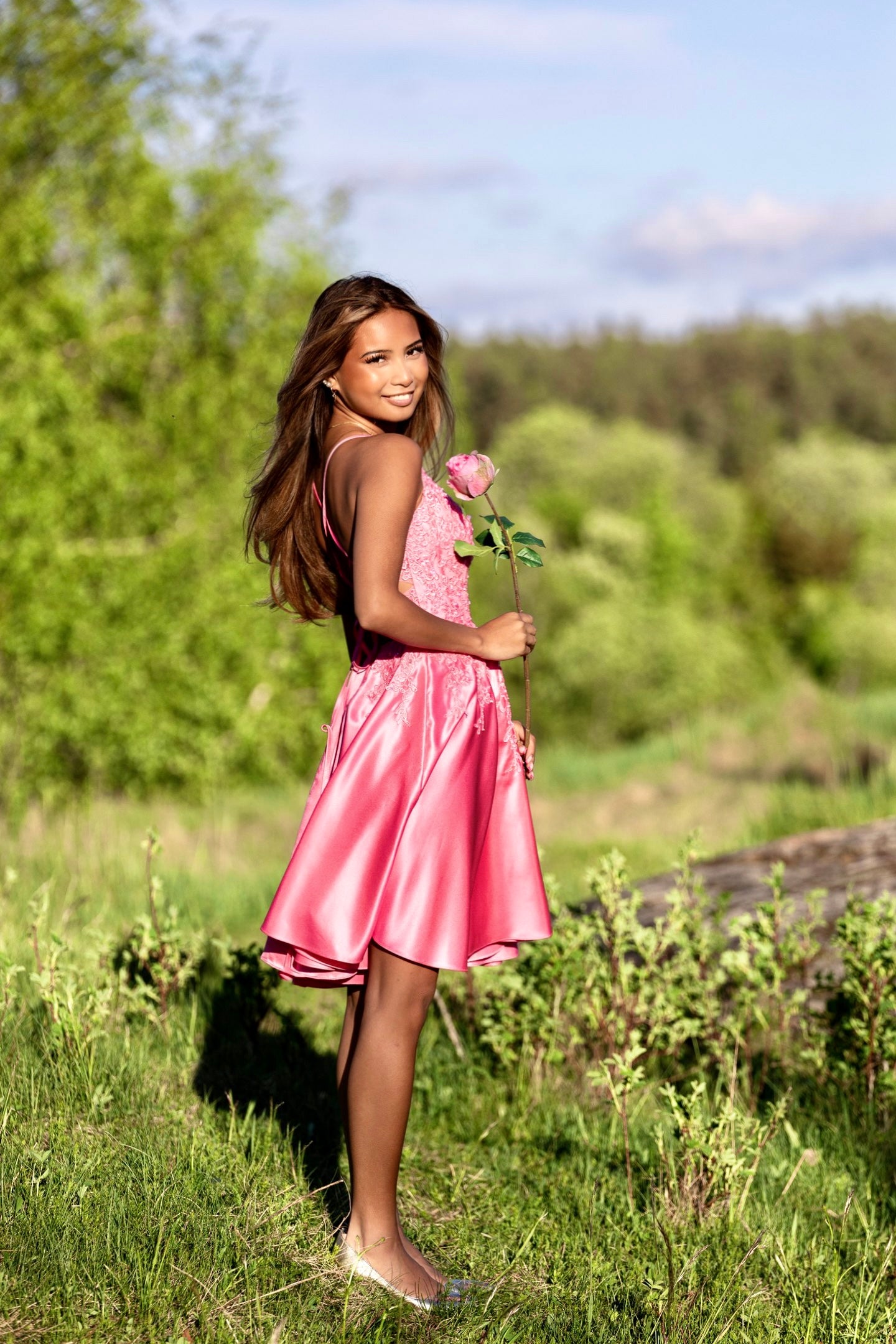 JUHLAMEKKO H6121SS-SATIN BARBIEPINK