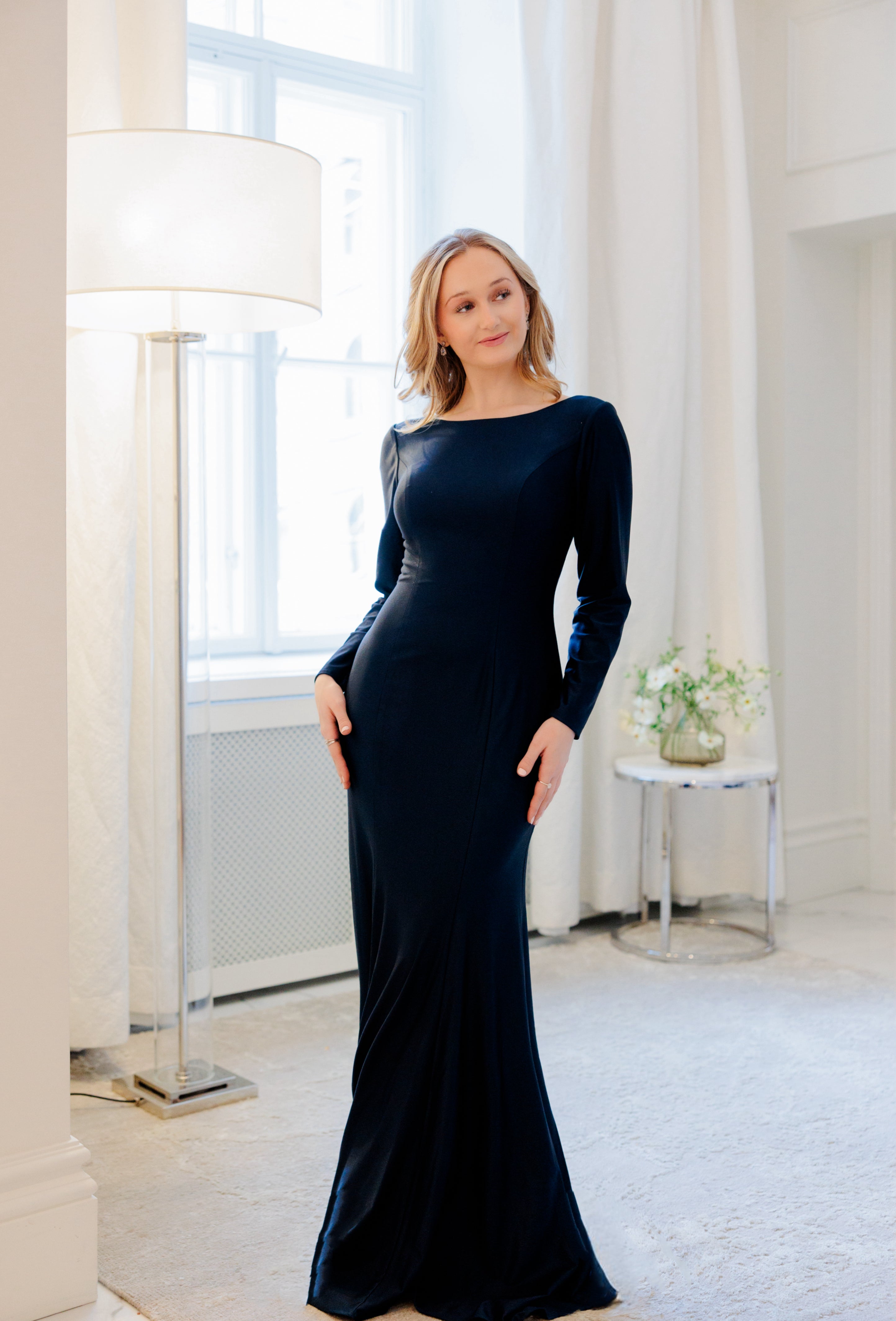 EVENING DRESS H4735L MIDNIGHT