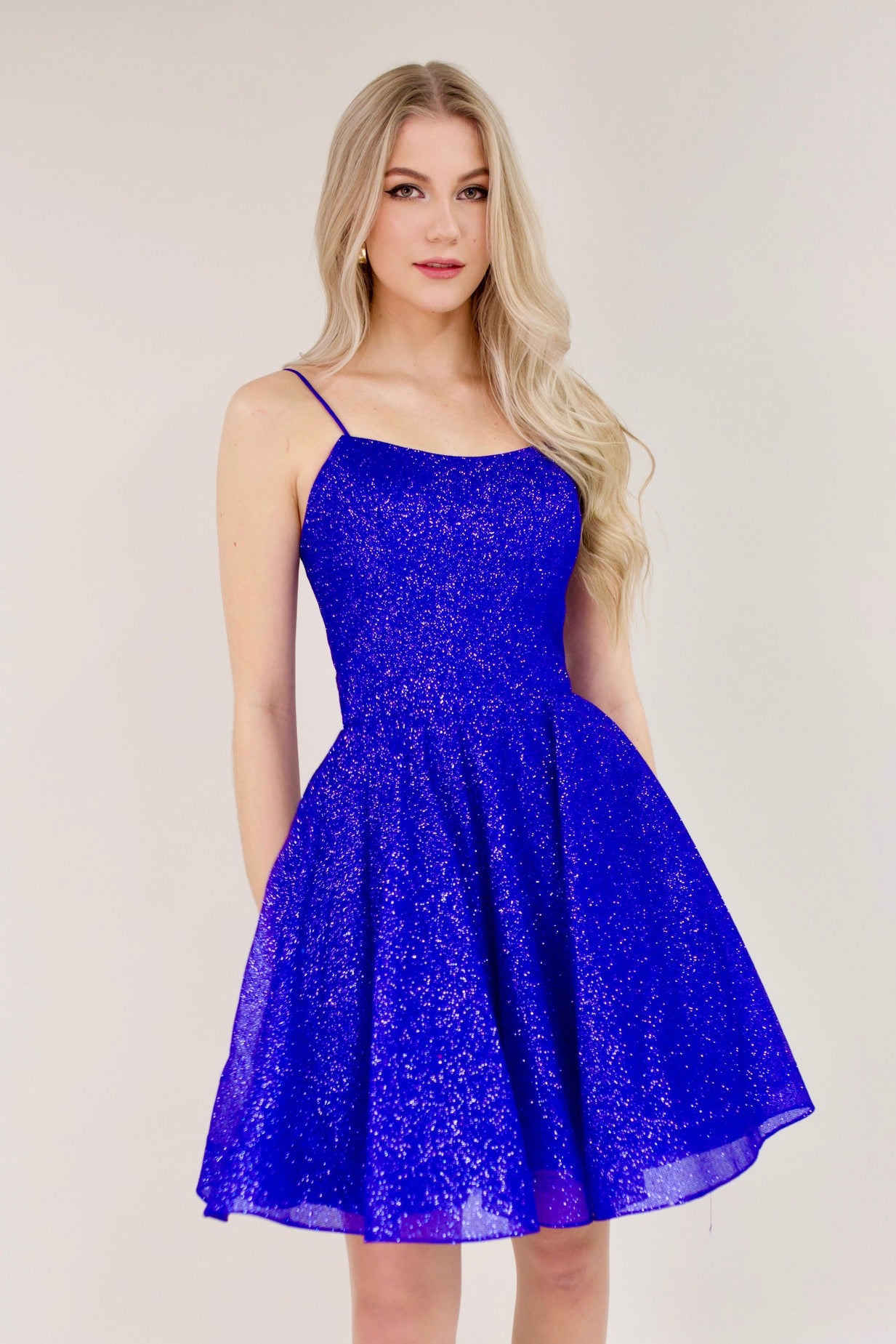 DRESS U4442S-CRYSTAL ROYALBLUE
