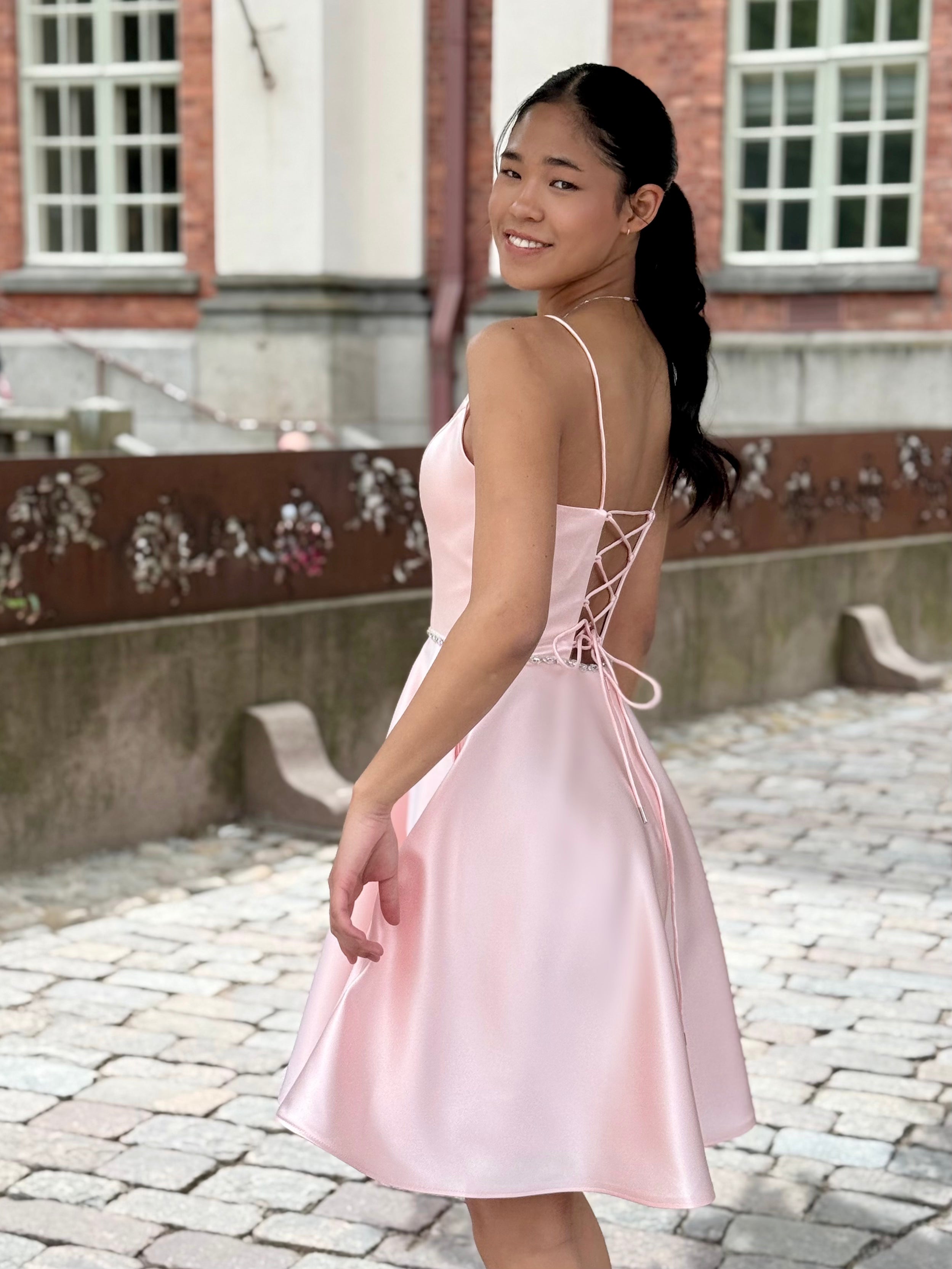 JUHLAMEKKO H4442SS-SATIN NUDEPINK