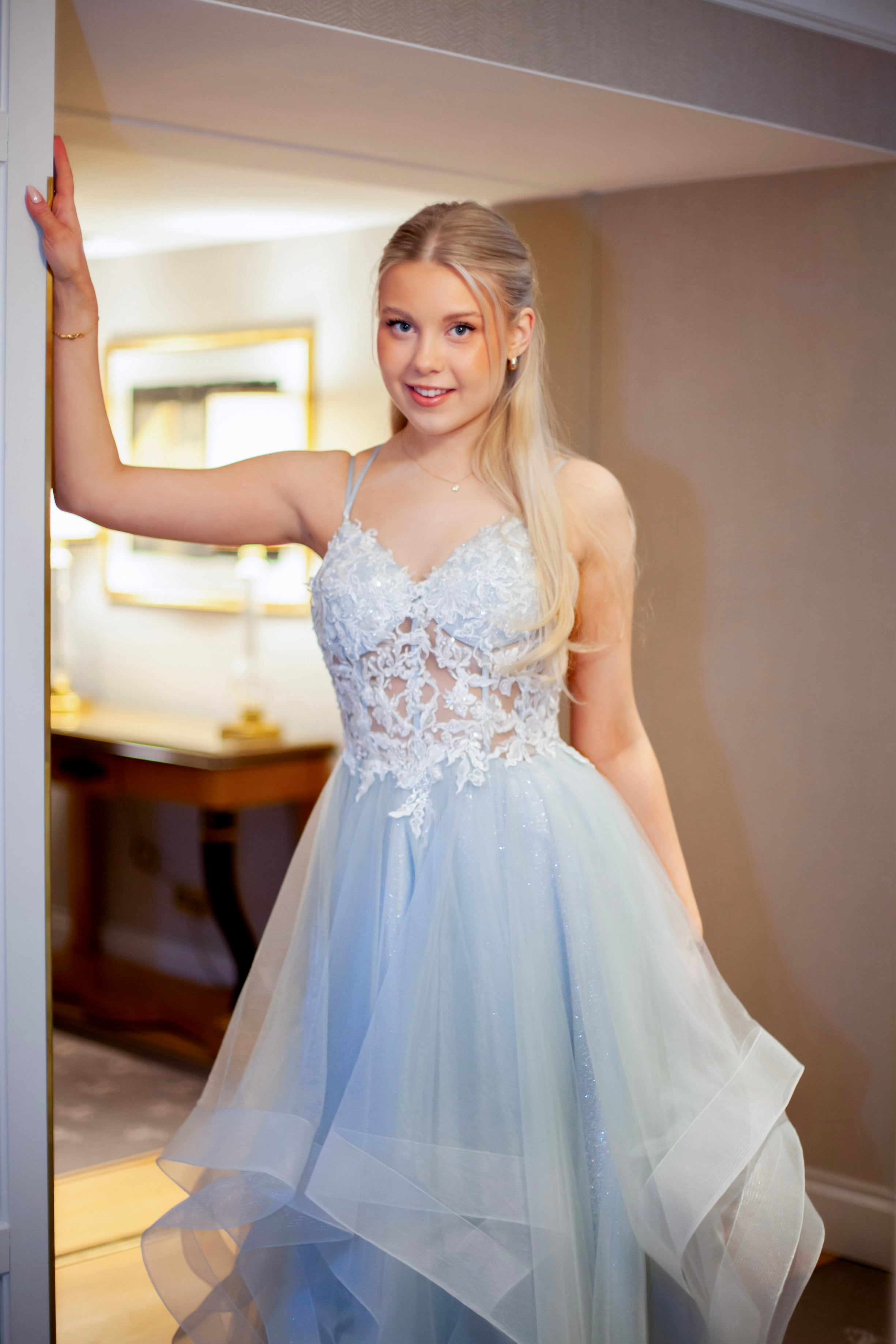 VANHOJENTANSSIMEKKO U4909P-CRYSTAL SILVER