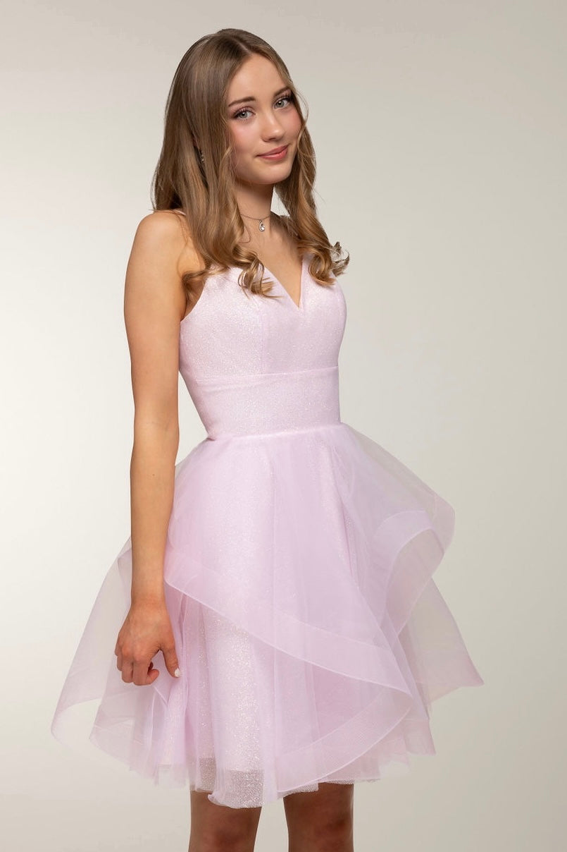 DRESS U4476S-CRYSTAL ORCHID