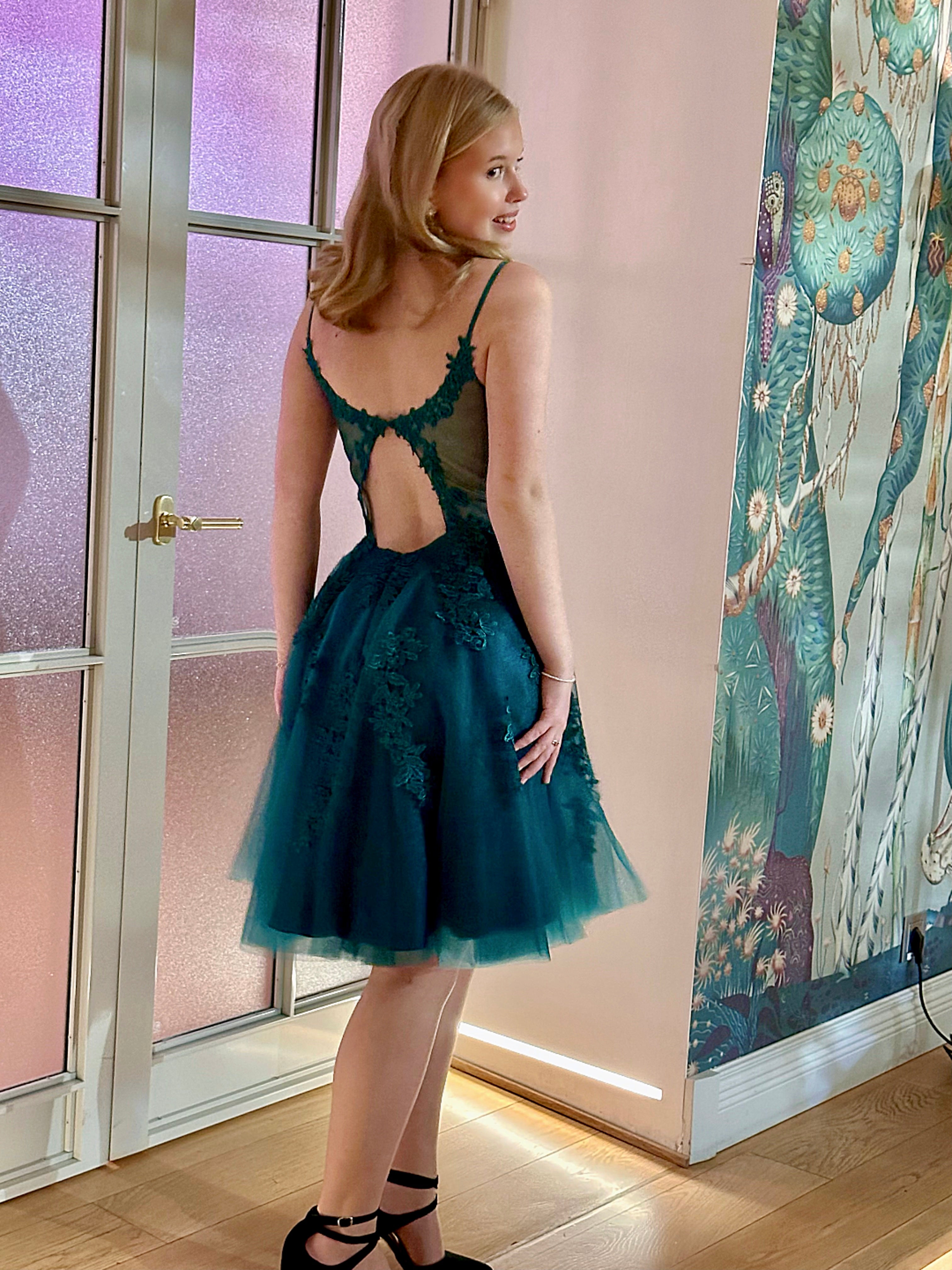 JUHLAMEKKO H4608S-TULLE DARK GREEN