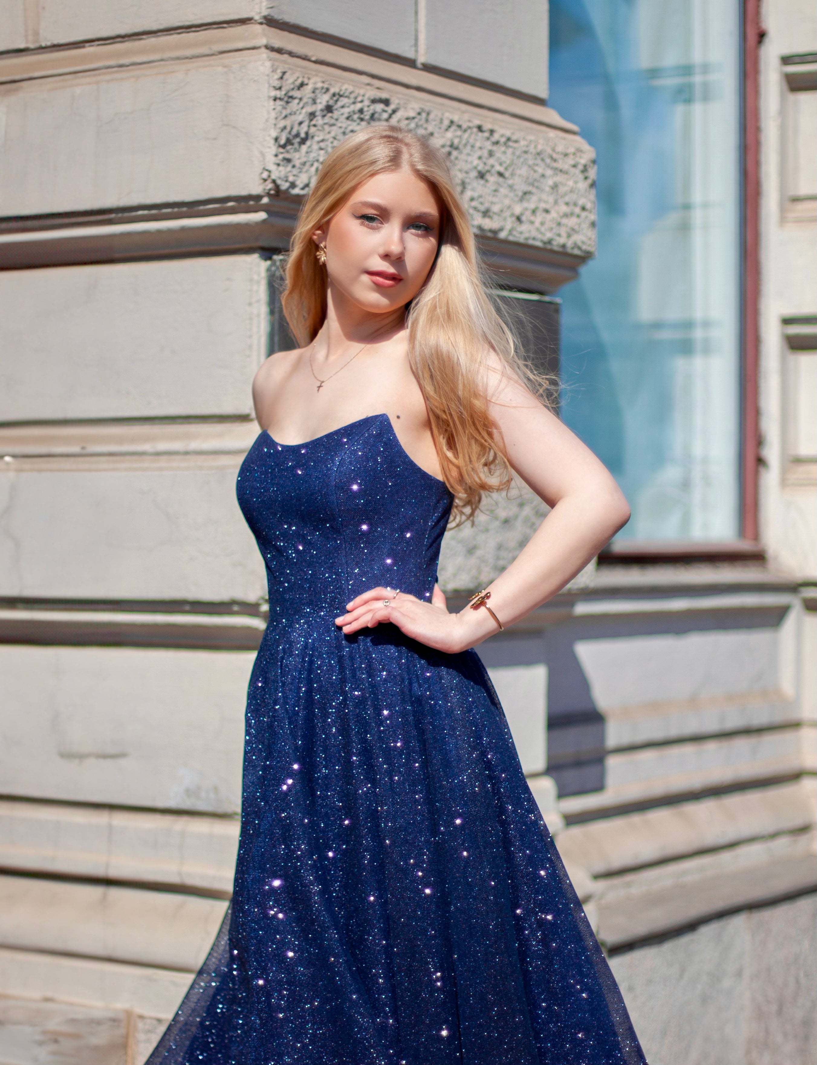 VANHOJENTANSSIMEKKO U4720P-CRYSTAL NAVY