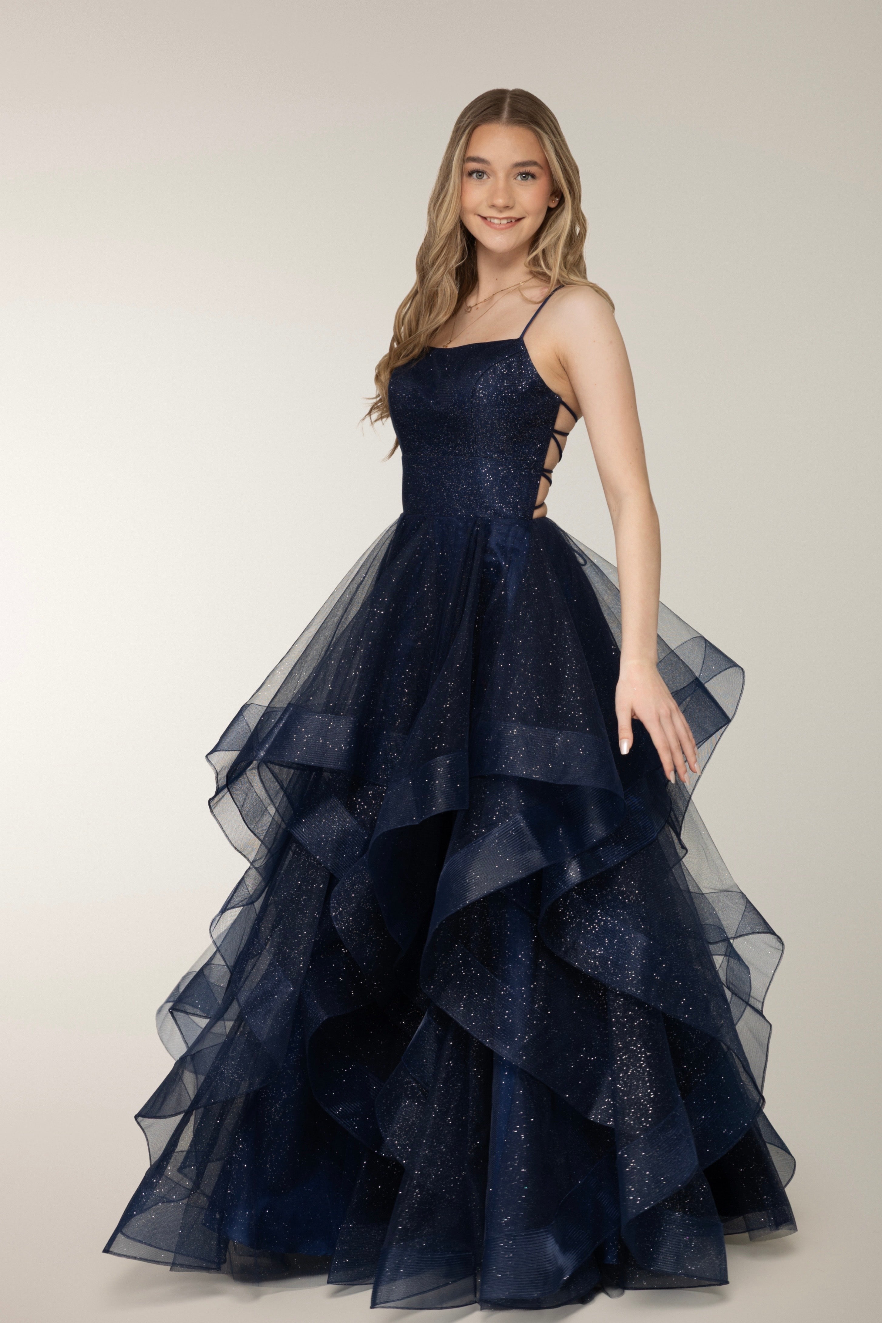 VANHOJENTANSSIMEKKO U4709PS-STARLITE NAVY