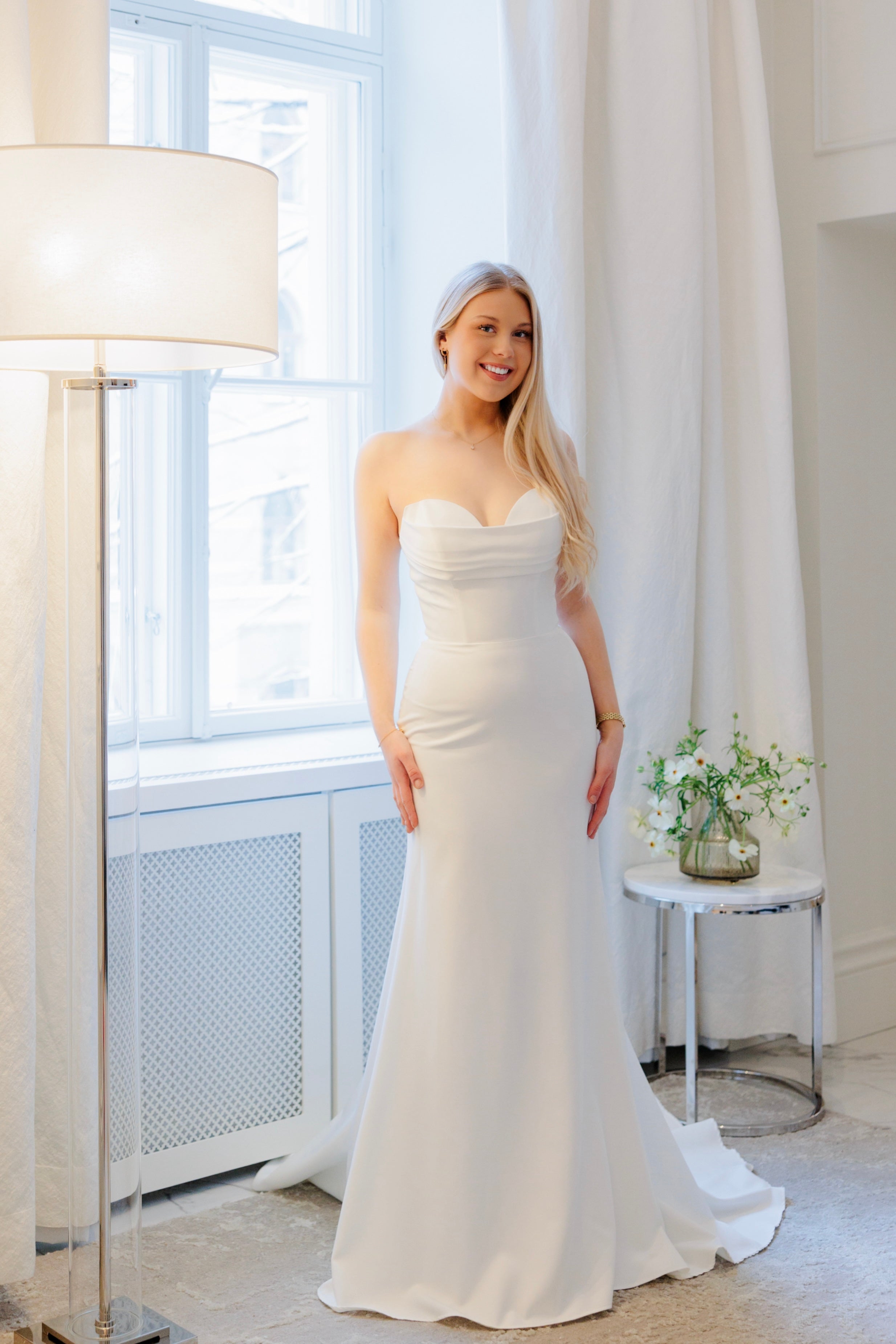 WEDDING DRESS H4851W-JERSEY