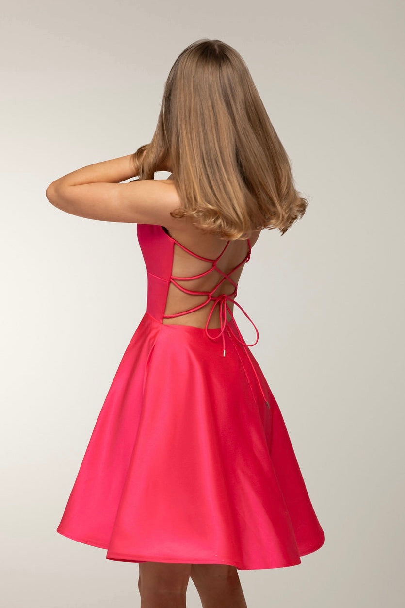 JUHLAMEKKO H4681S-SATIN STRAWBERRY