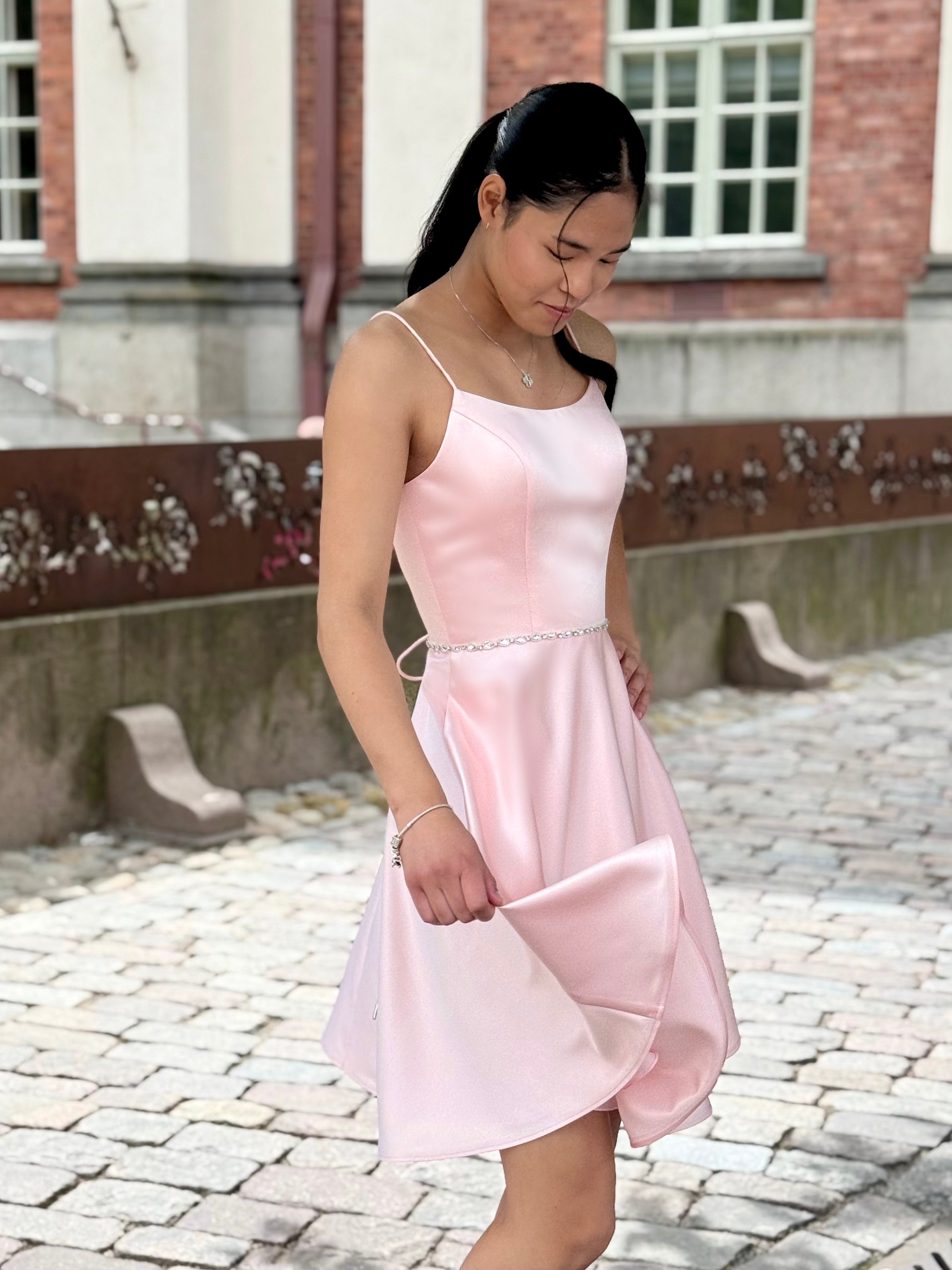 JUHLAMEKKO H4442SS-SATIN NUDEPINK