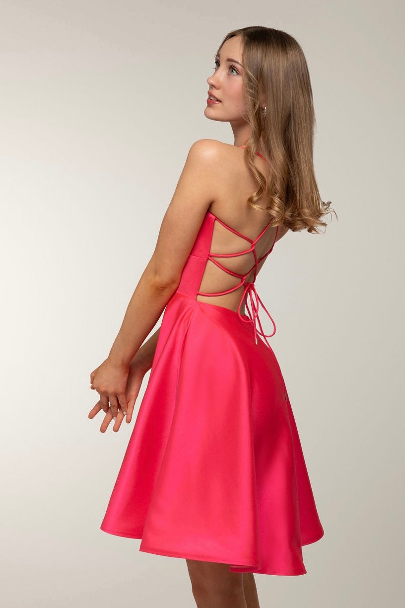 JUHLAMEKKO H4681S-SATIN STRAWBERRY