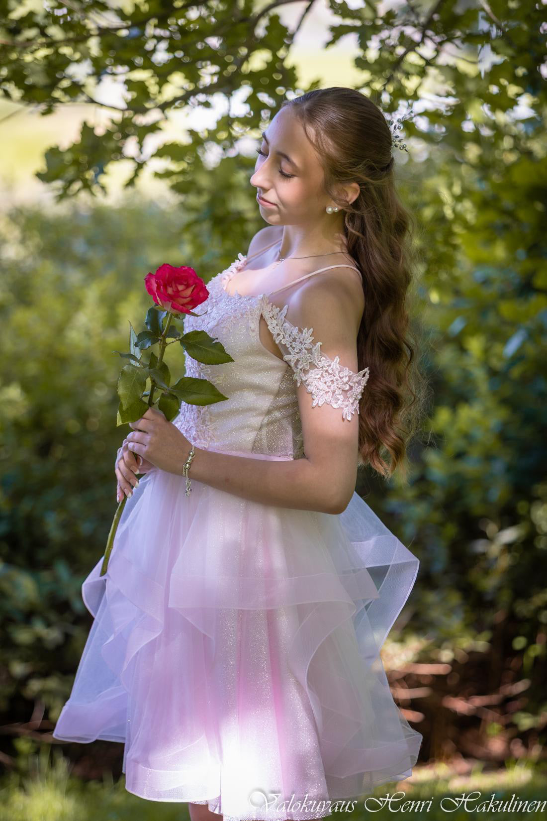 JUHLAMEKKO "SAAGA" U4944S-CRYSTAL PINK