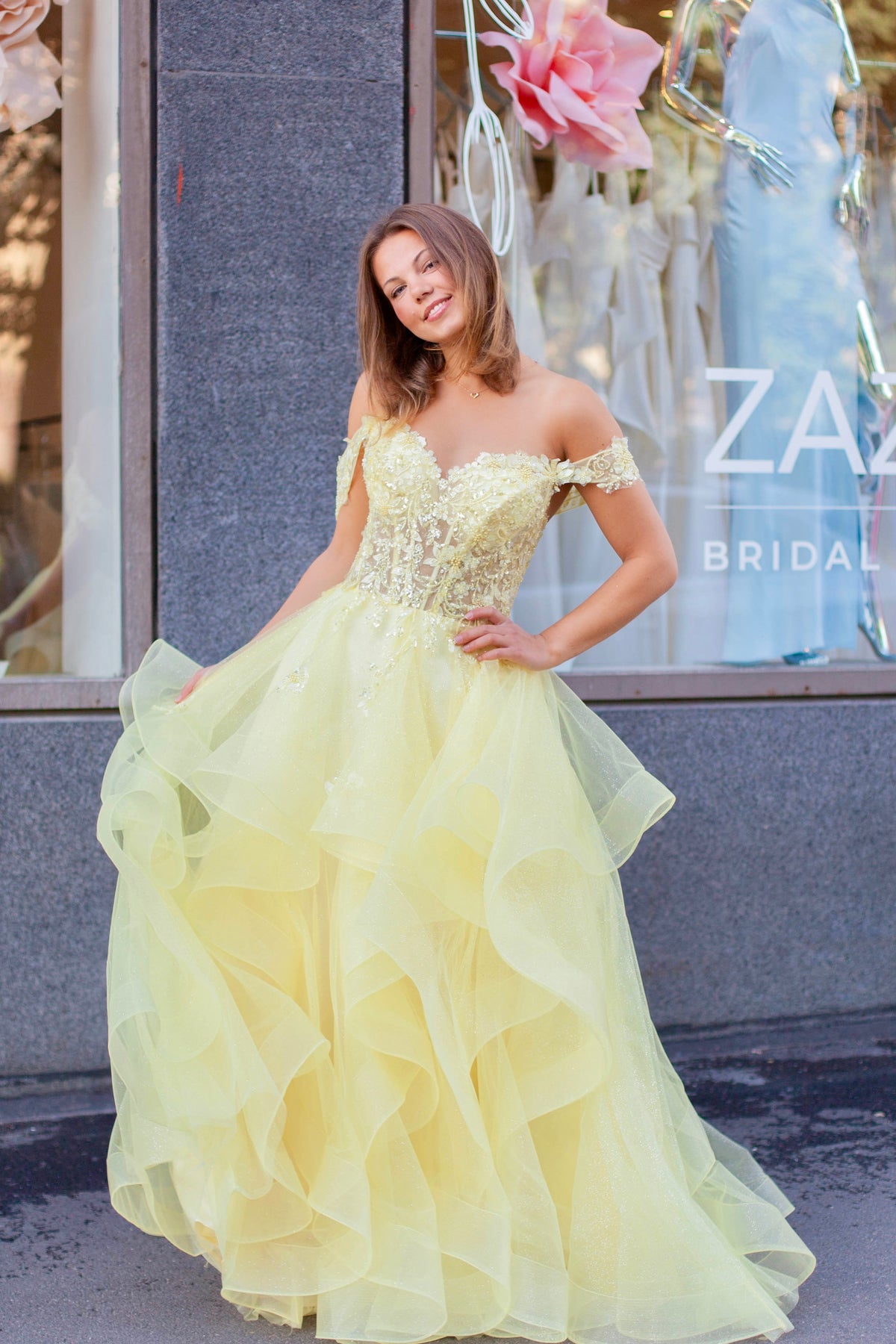 VANHOJENTANSSIMEKKO U4972P-STARLITE YELLOW