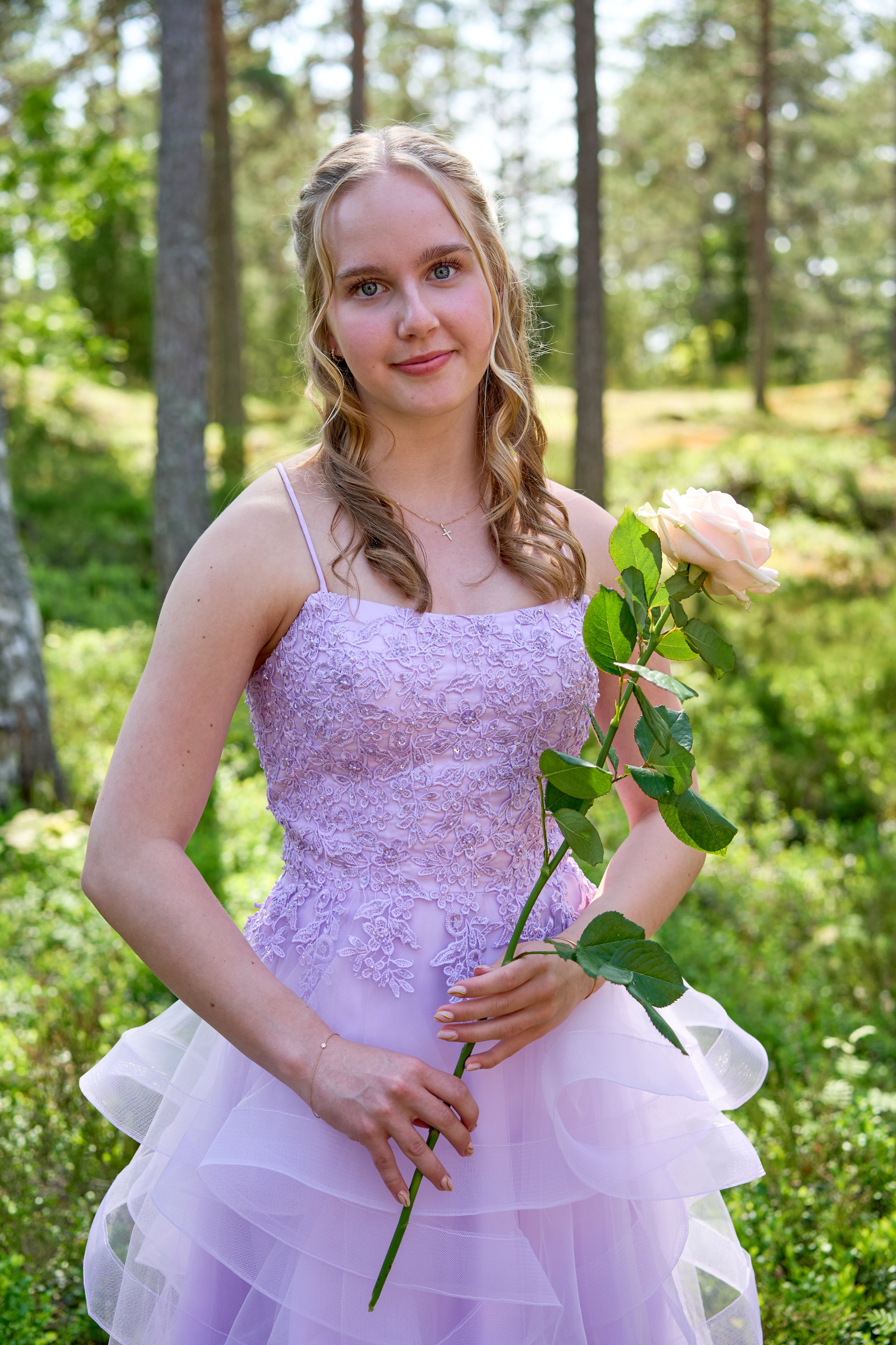 JUHLAMEKKO H4471SS-TULLE LAVENDER