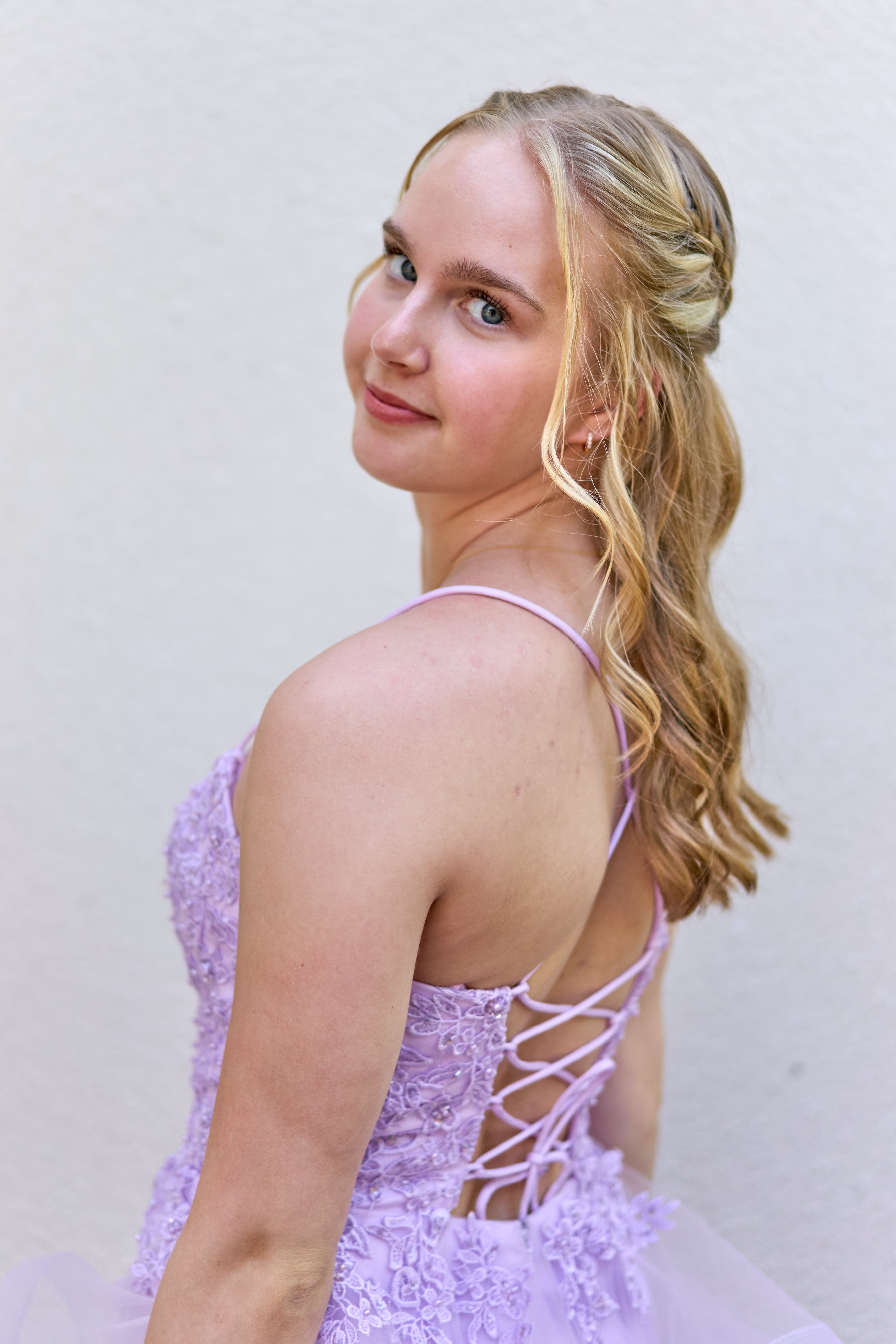 JUHLAMEKKO H4471SS-TULLE LAVENDER