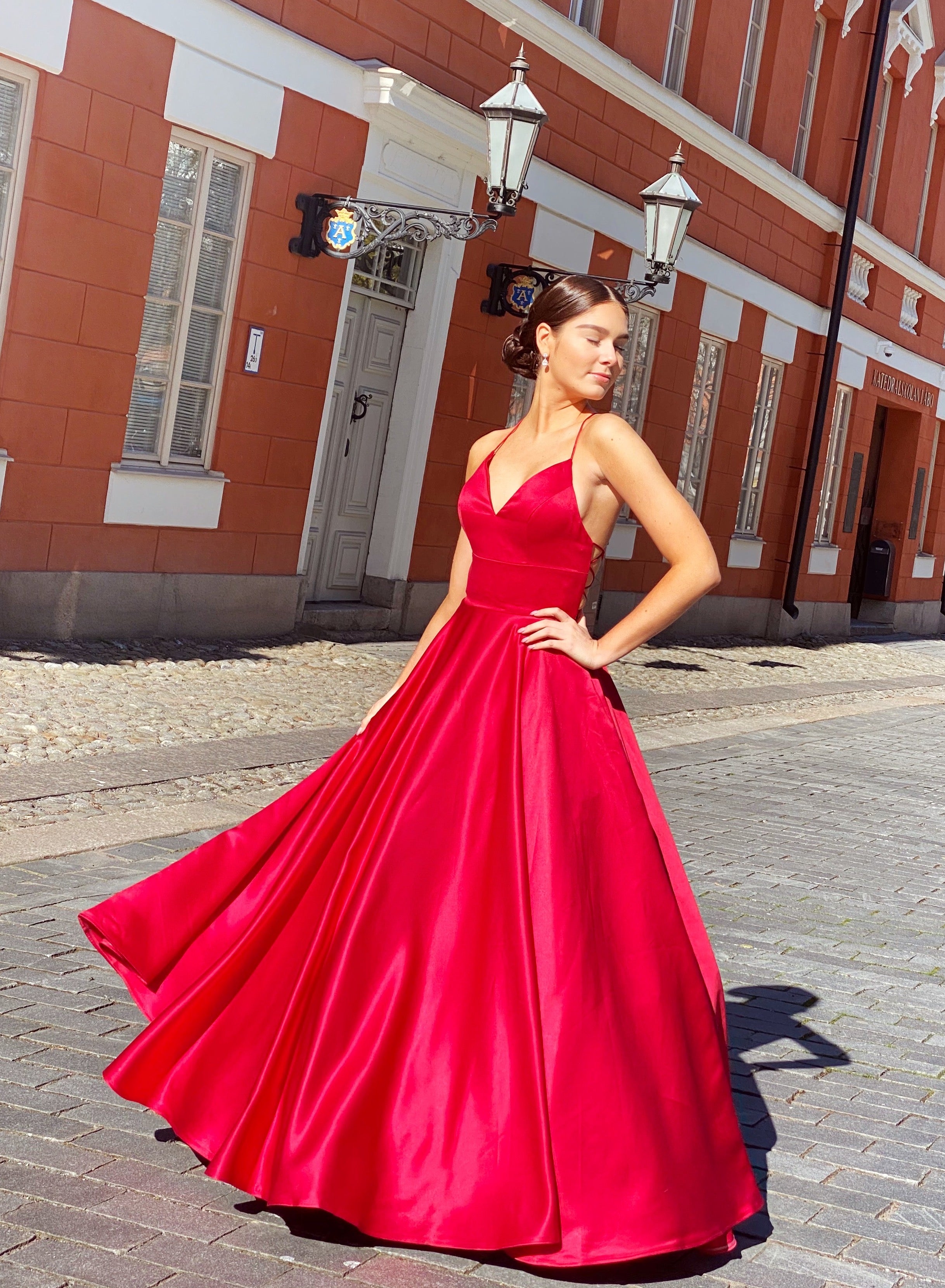 VANHOJENTANSSIMEKKO H4370PS-SATIN RUBY