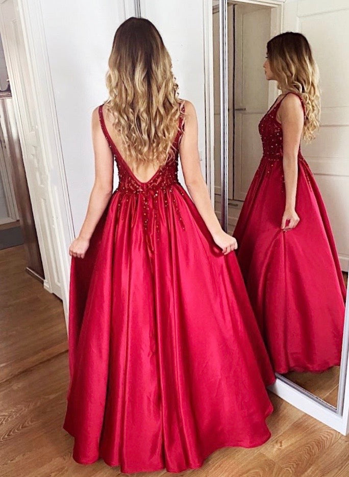 VANHOJENTANSSIMEKKO H4450P-SATIN RUBY