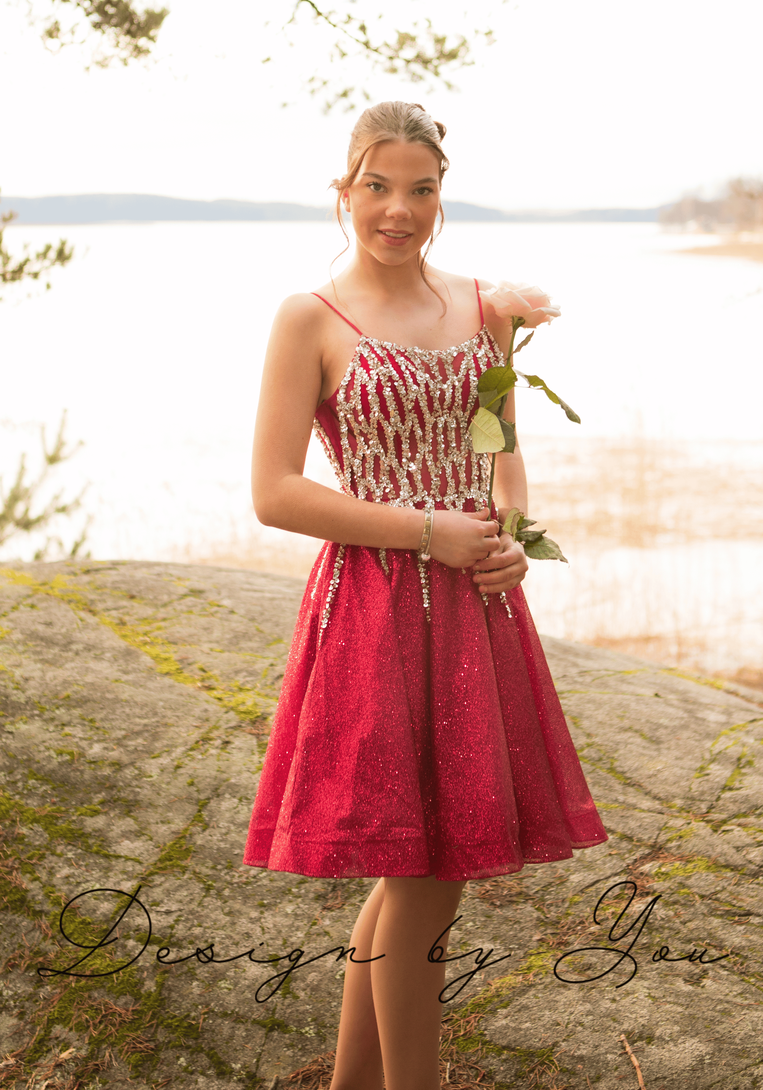 JUHLAMEKKO "ELLA" U4783S-CRYSTAL RUBY