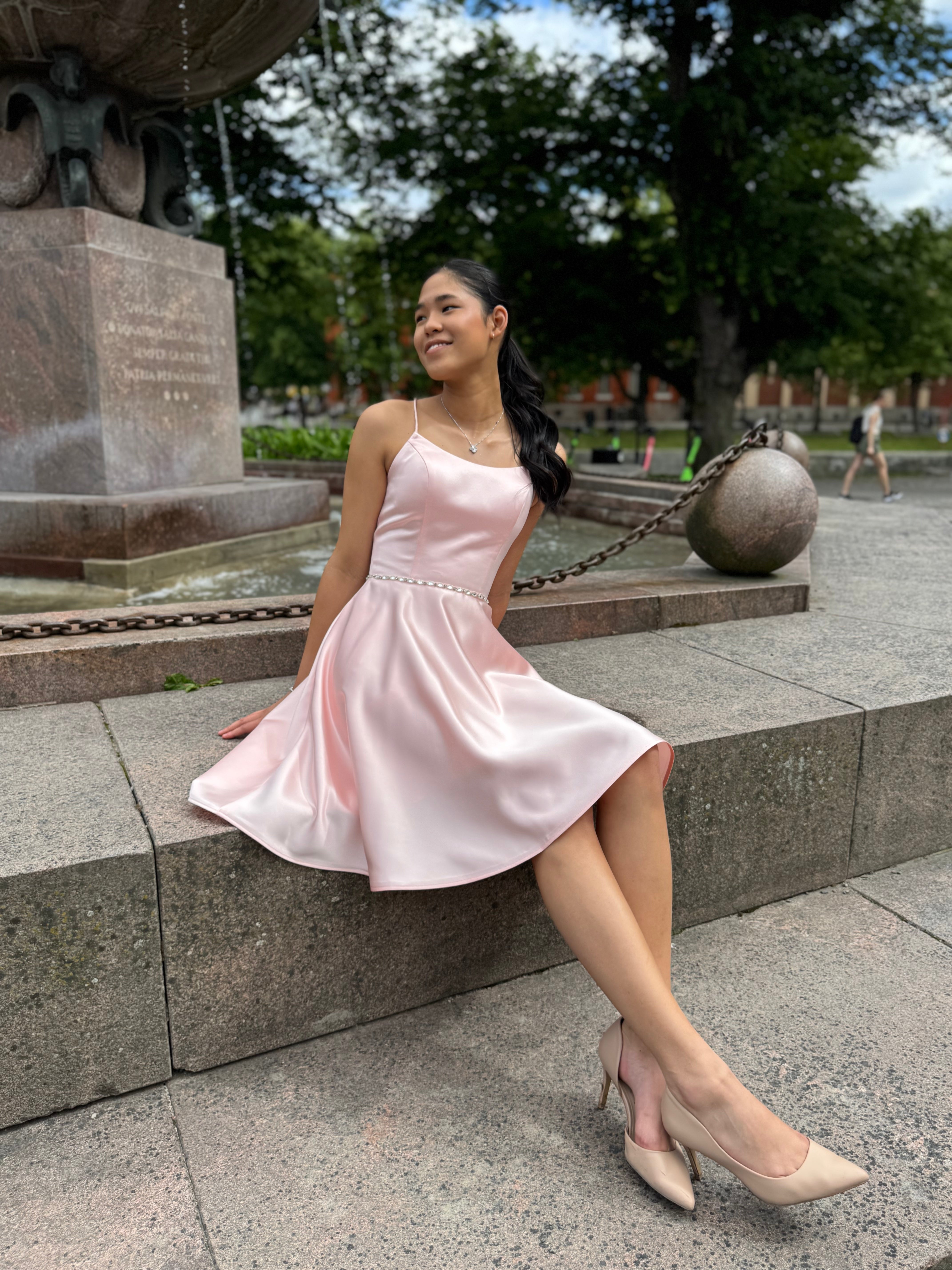 JUHLAMEKKO H4442SS-SATIN NUDEPINK