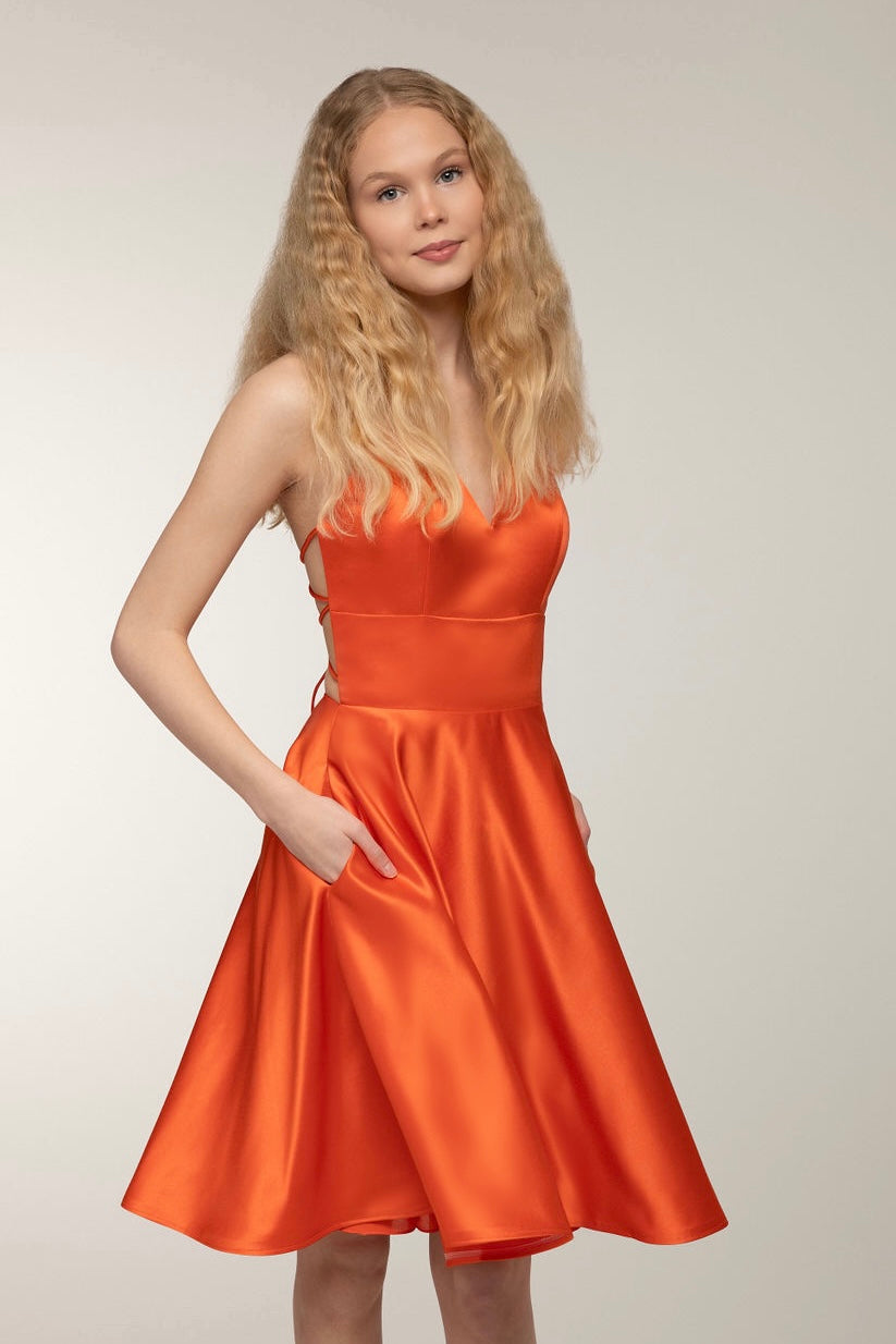 JUHLAMEKKO H4682S-SATIN TANGERINE