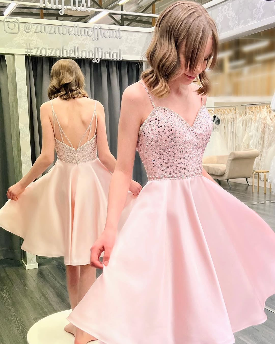 JUHLAMEKKO H4277S-SATIN PINK