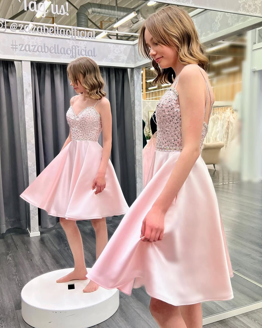 JUHLAMEKKO H4277S-SATIN PINK