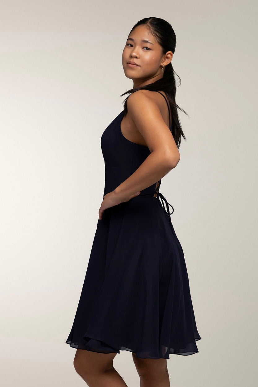 JUHLAMEKKO H4443SS-CHIFFON NAVY