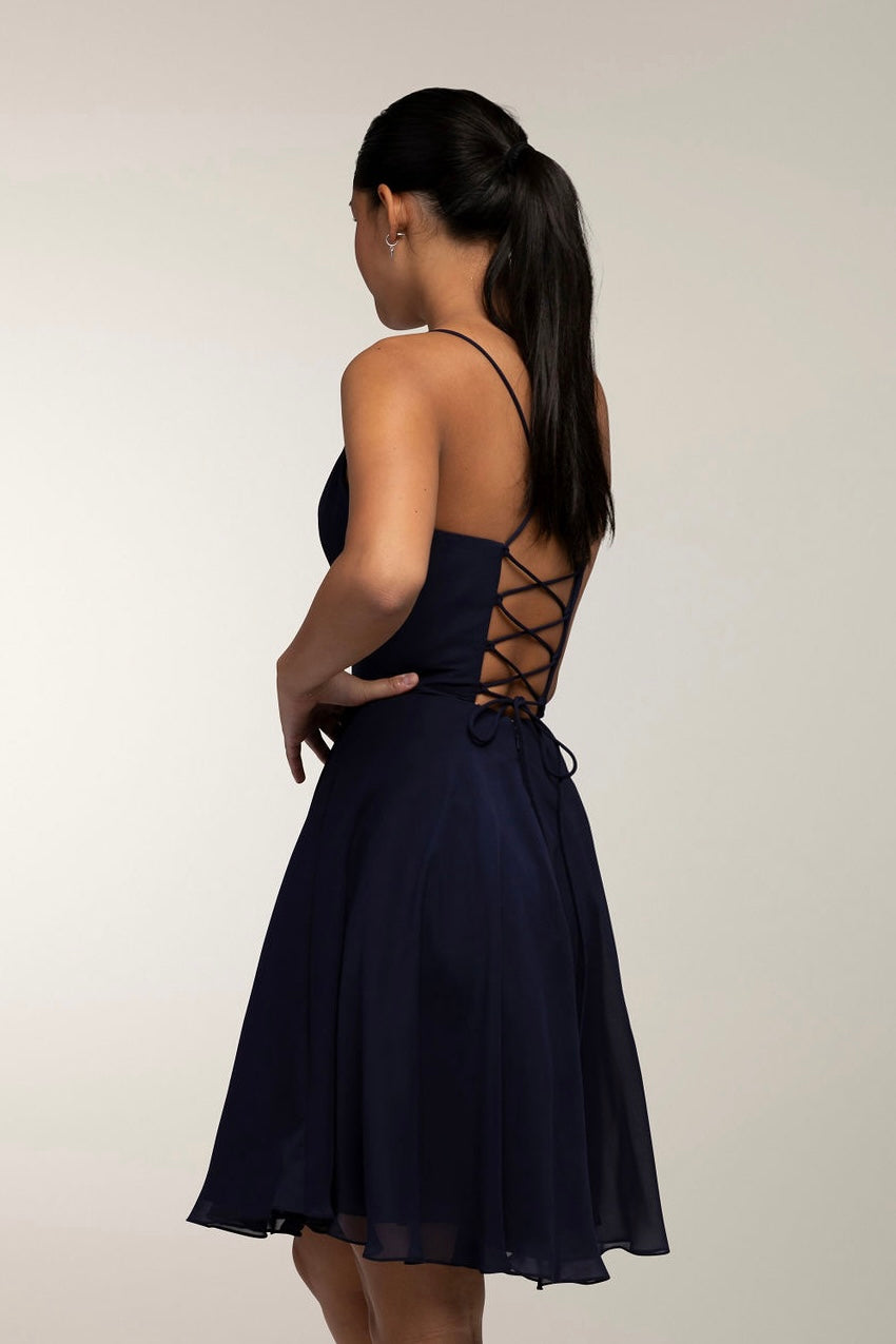 JUHLAMEKKO H4443SS-CHIFFON NAVY