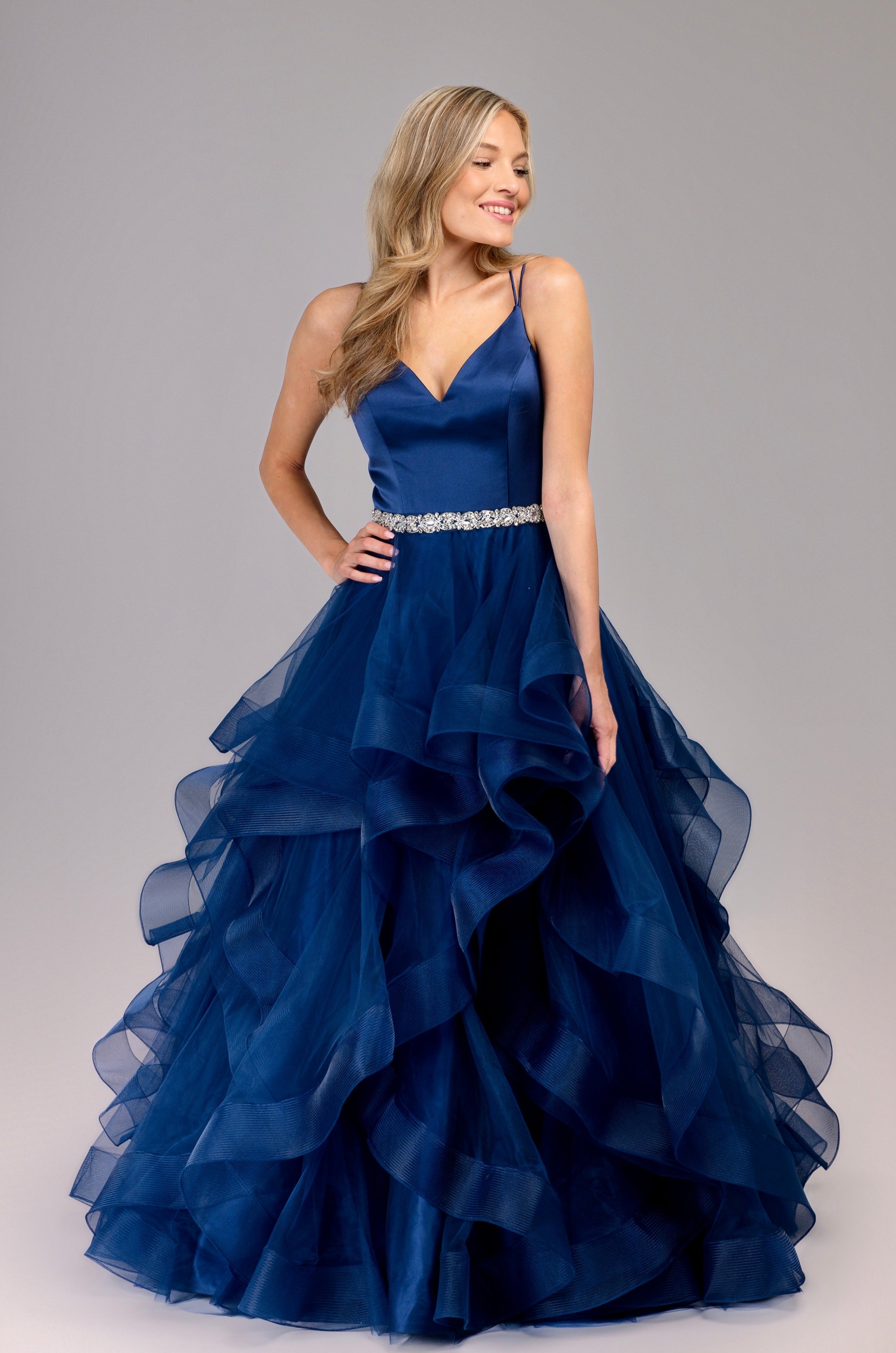 PROM DRESS H4507P MIDNIGHT
