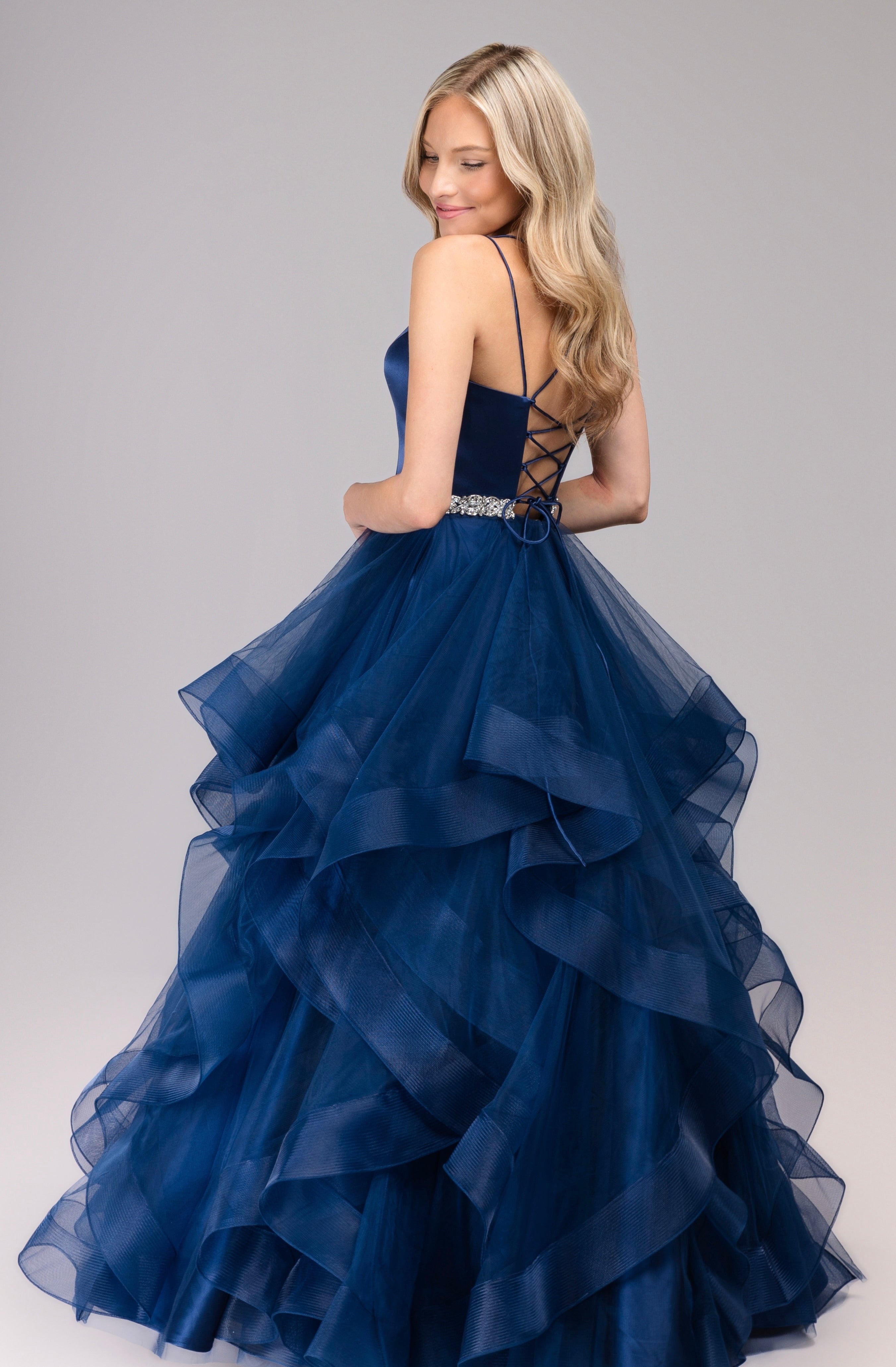 PROM DRESS H4507P MIDNIGHT