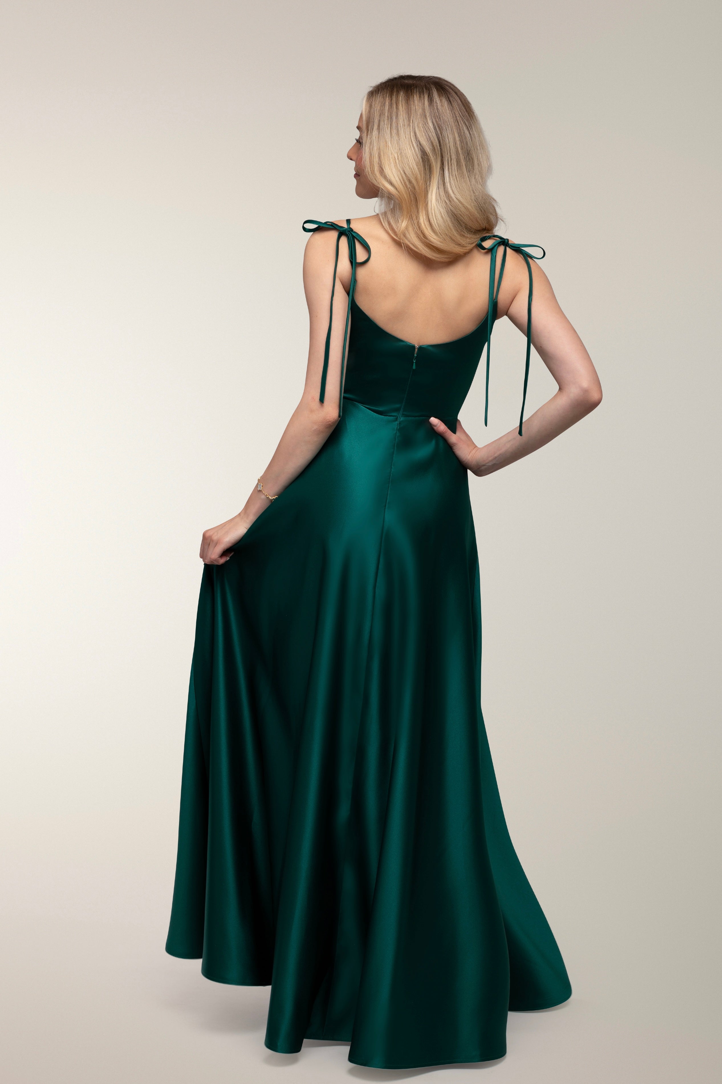ILTAPUKU H5020L-SOFTSATIN DARK GREEN