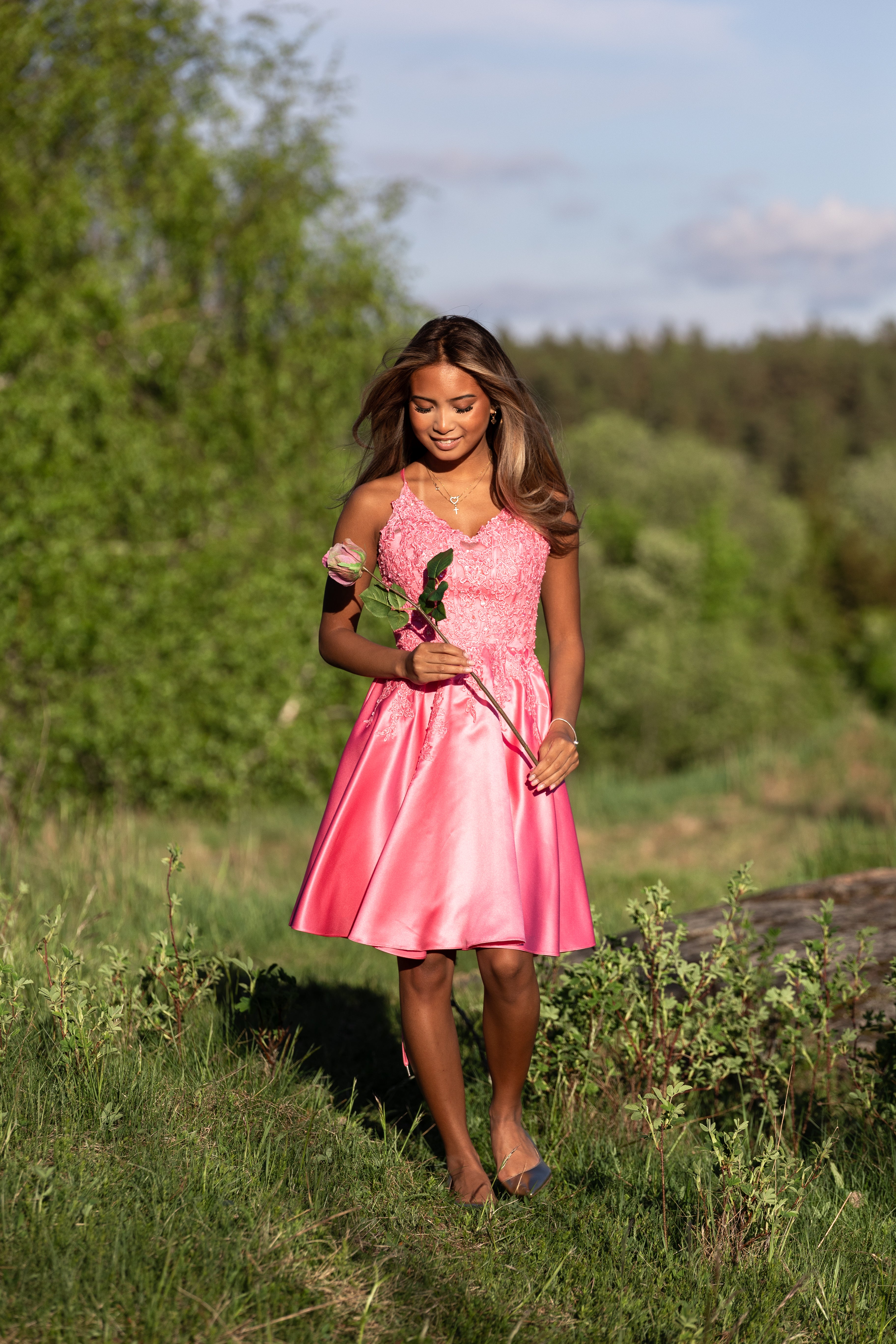 JUHLAMEKKO H6121SS-SATIN BARBIEPINK