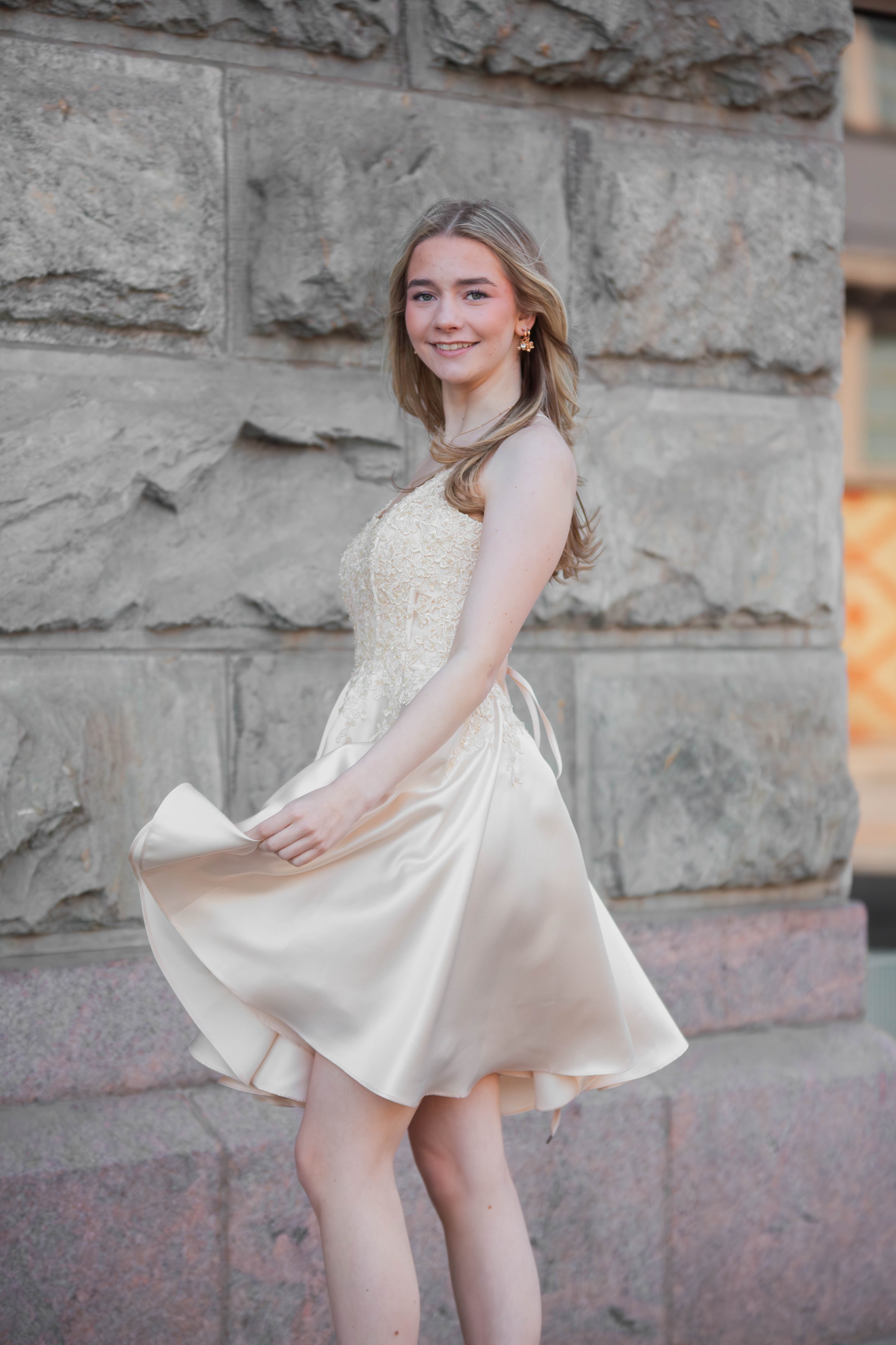 JUHLAMEKKO H6121SS-SATIN NUDE