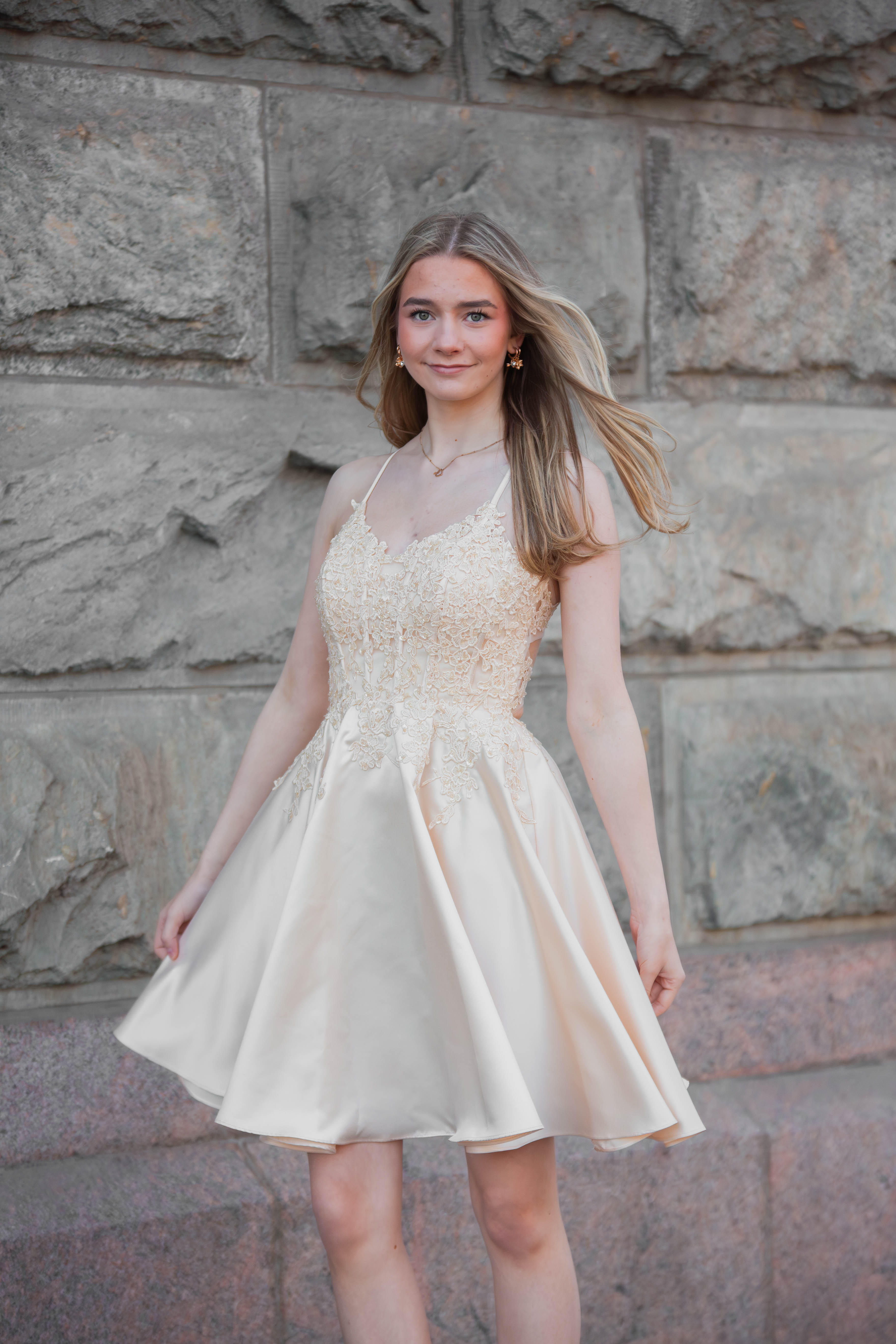 JUHLAMEKKO H6121SS-SATIN NUDE