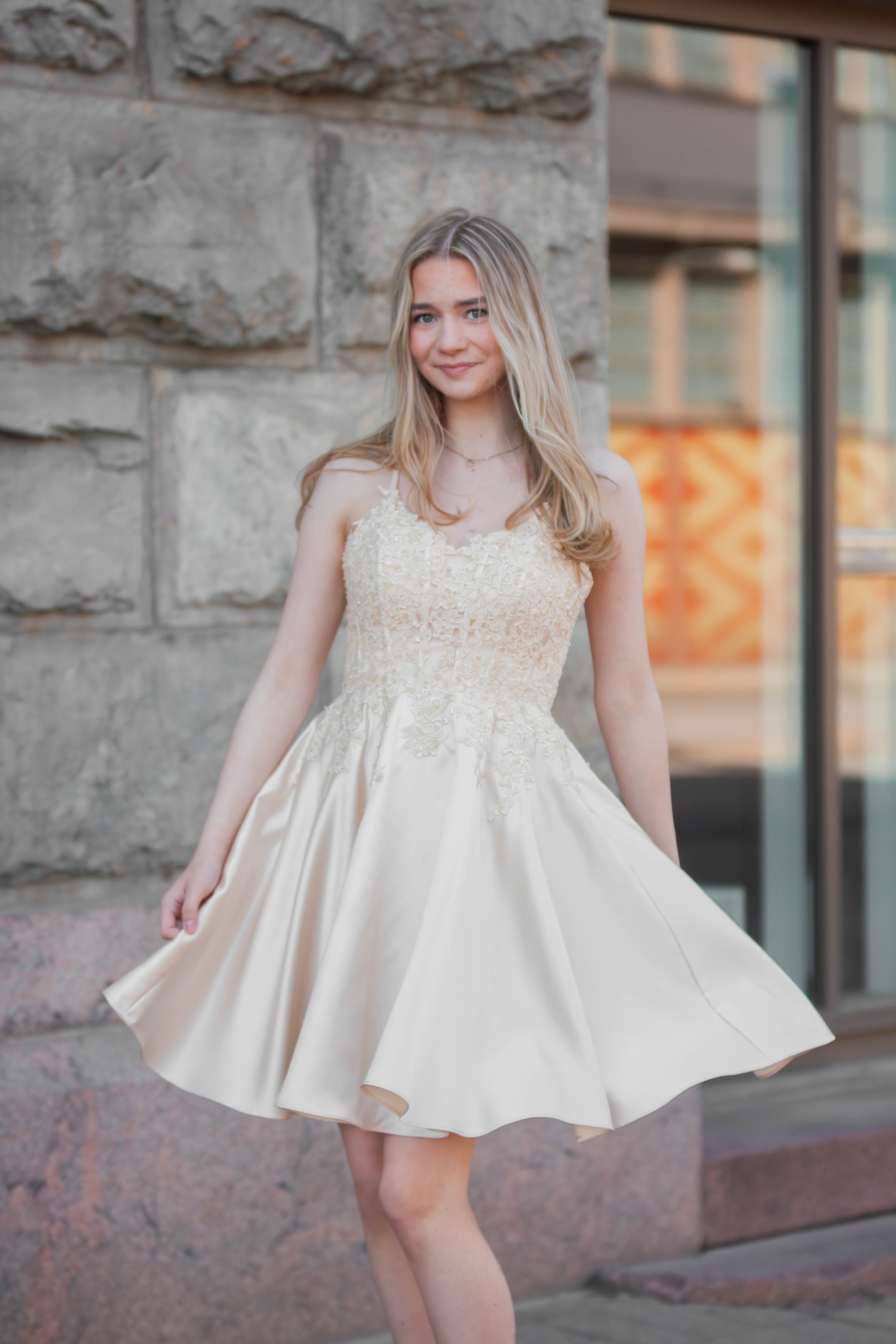 JUHLAMEKKO H6121SS-SATIN NUDE