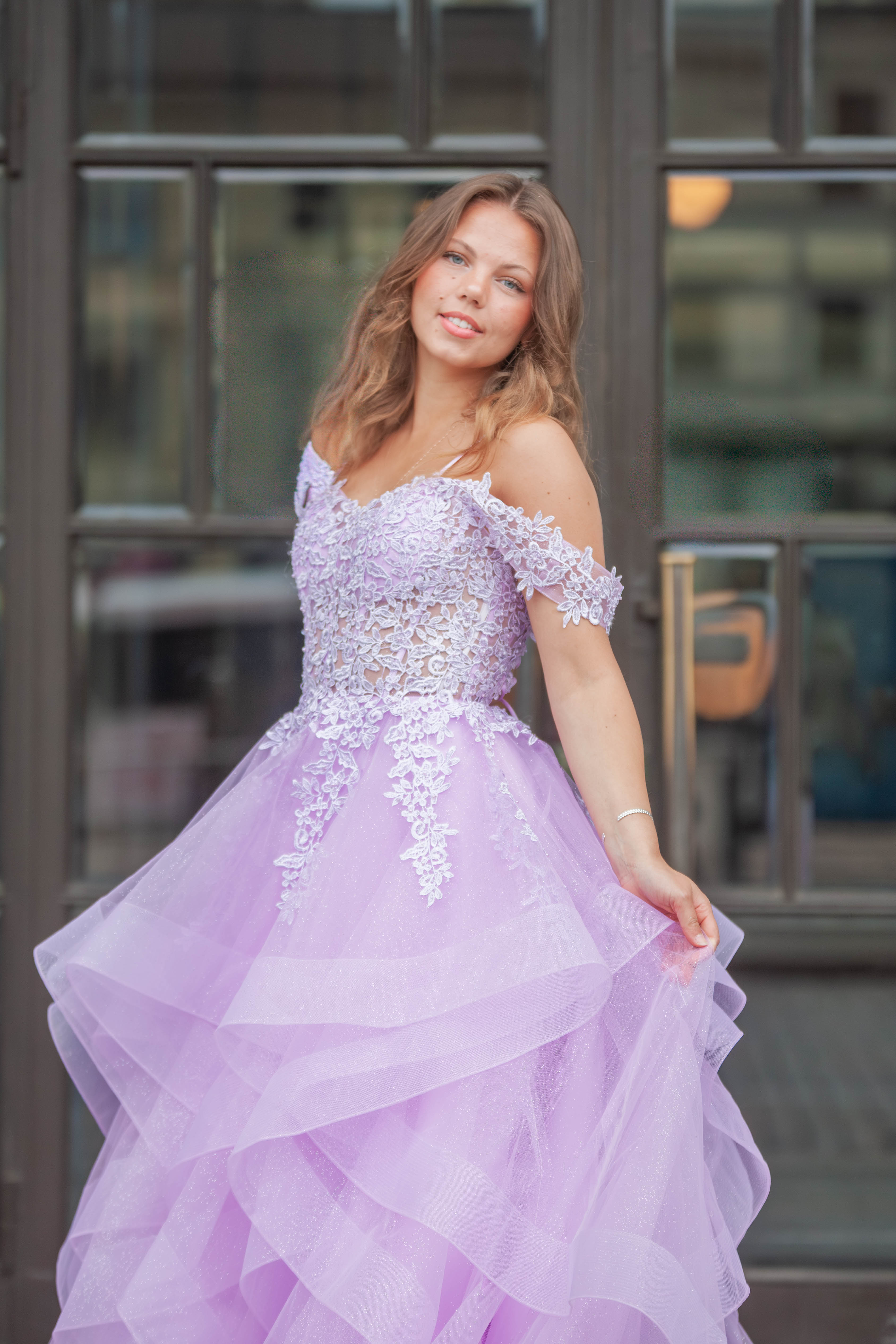 VANHOJENTANSSIMEKKO U4870PS-STARLITE LAVENDER