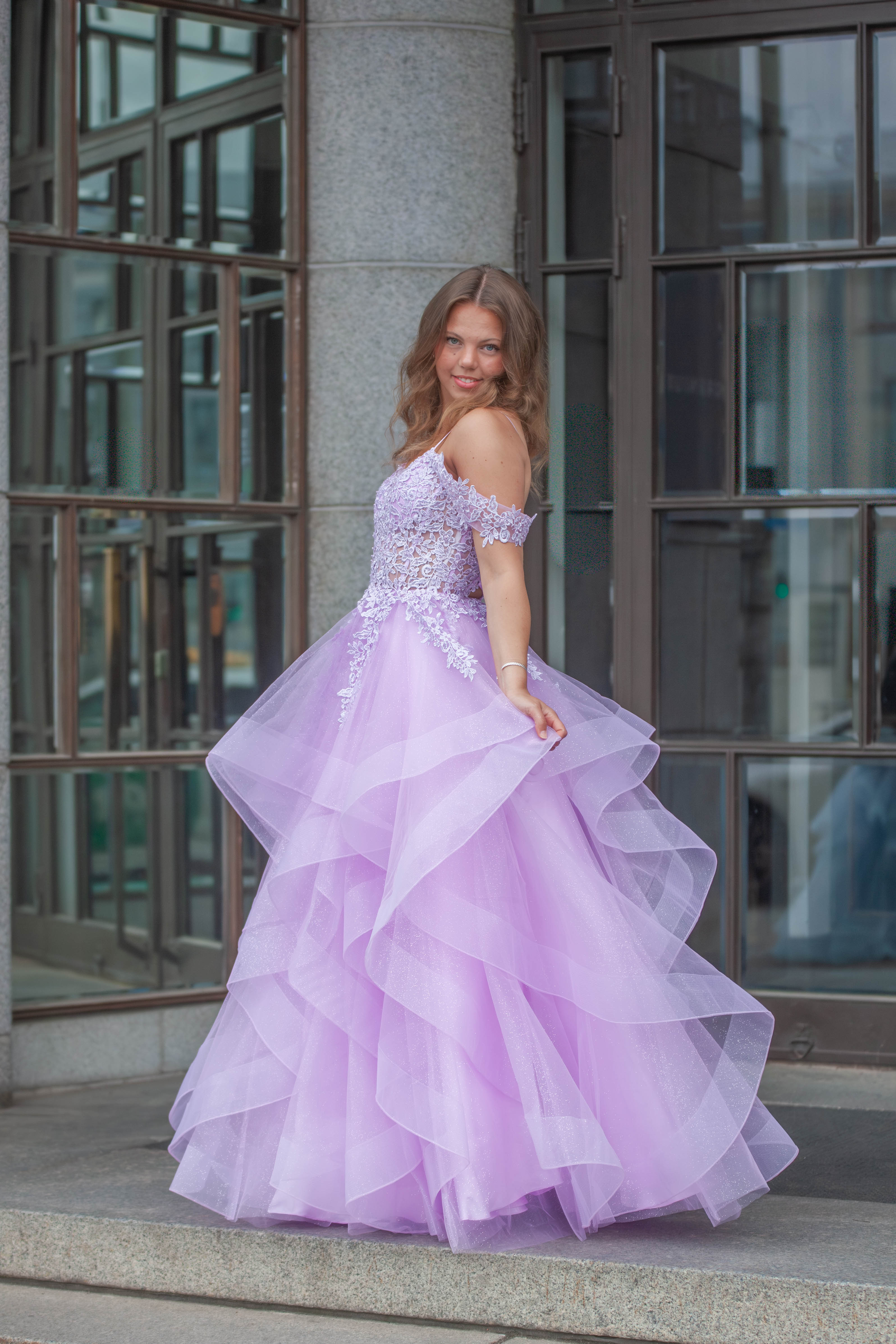 VANHOJENTANSSIMEKKO U4870PS-STARLITE LAVENDER