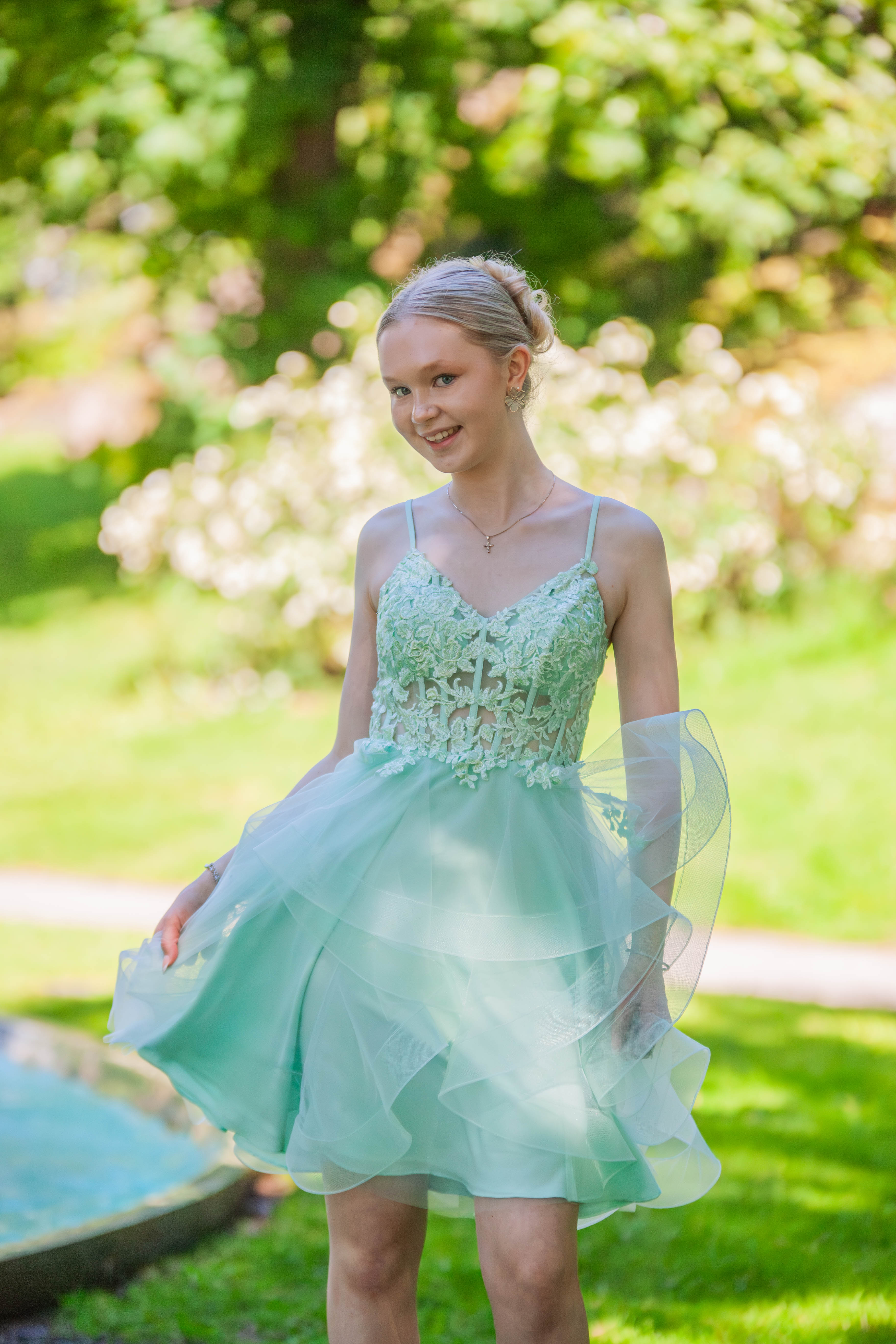 JUHLAMEKKO H6111S-TULLE MINT