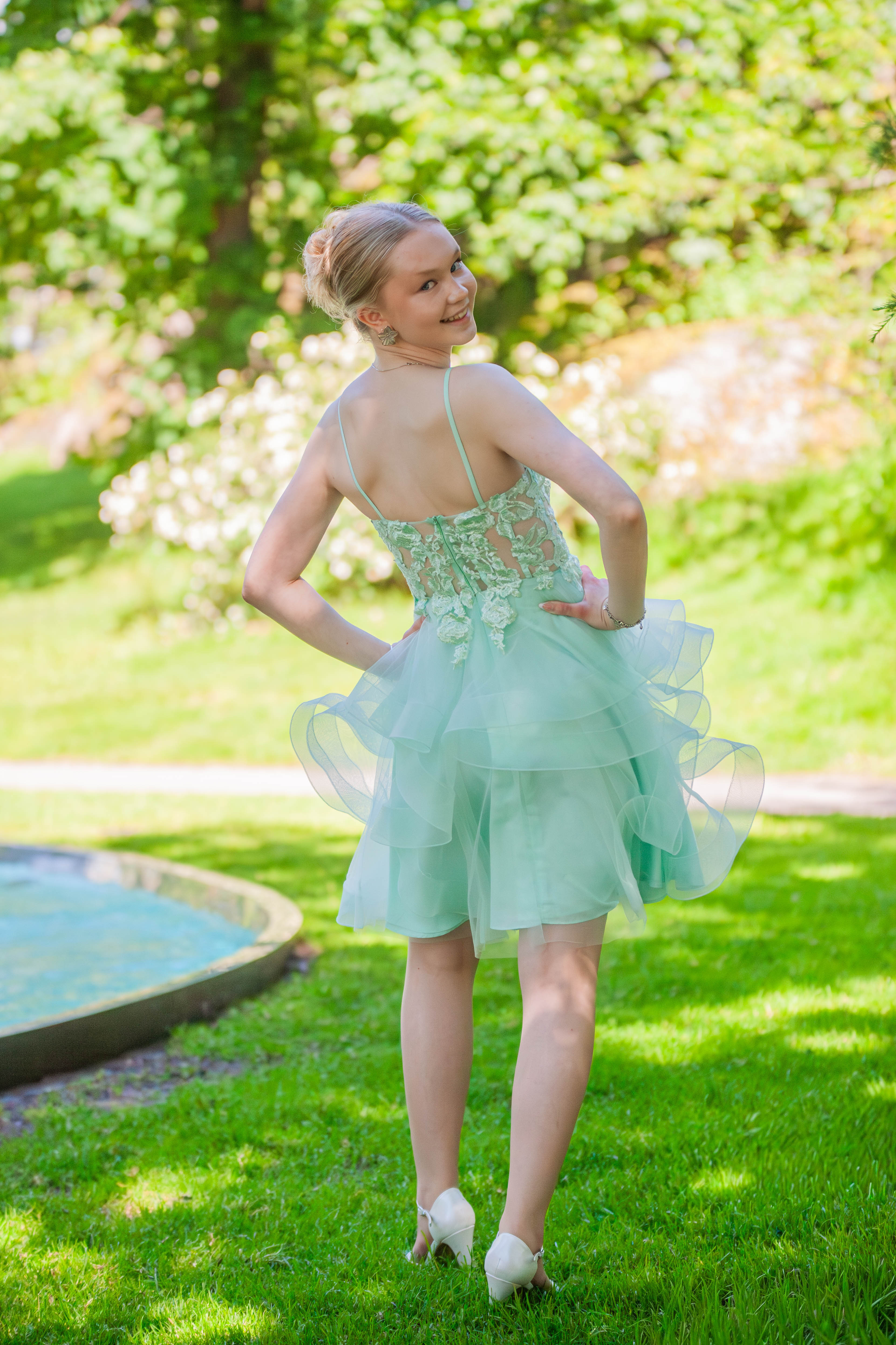 JUHLAMEKKO H6111S-TULLE MINT