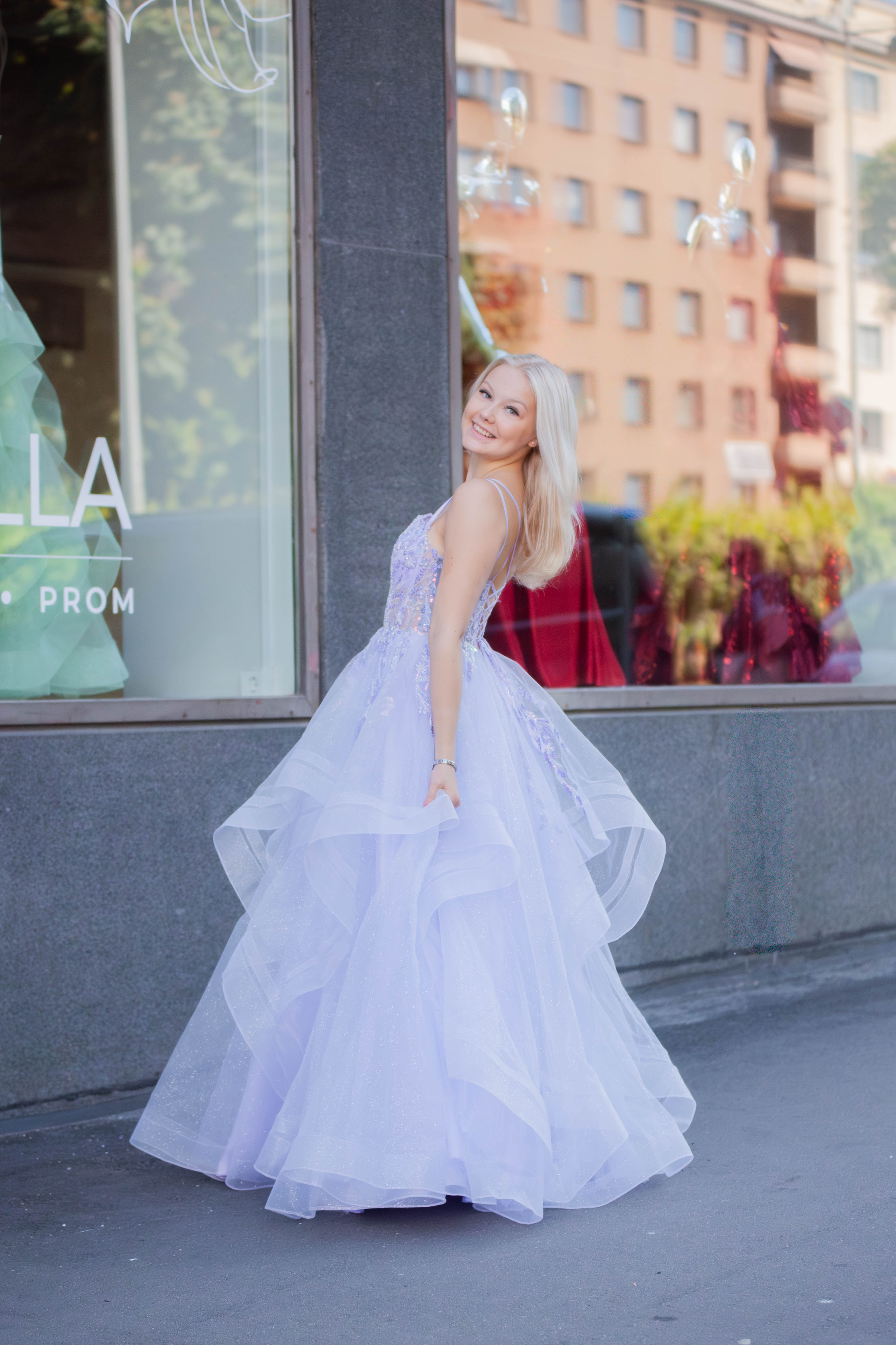 PROM DRESS ANASTASIA LILAC