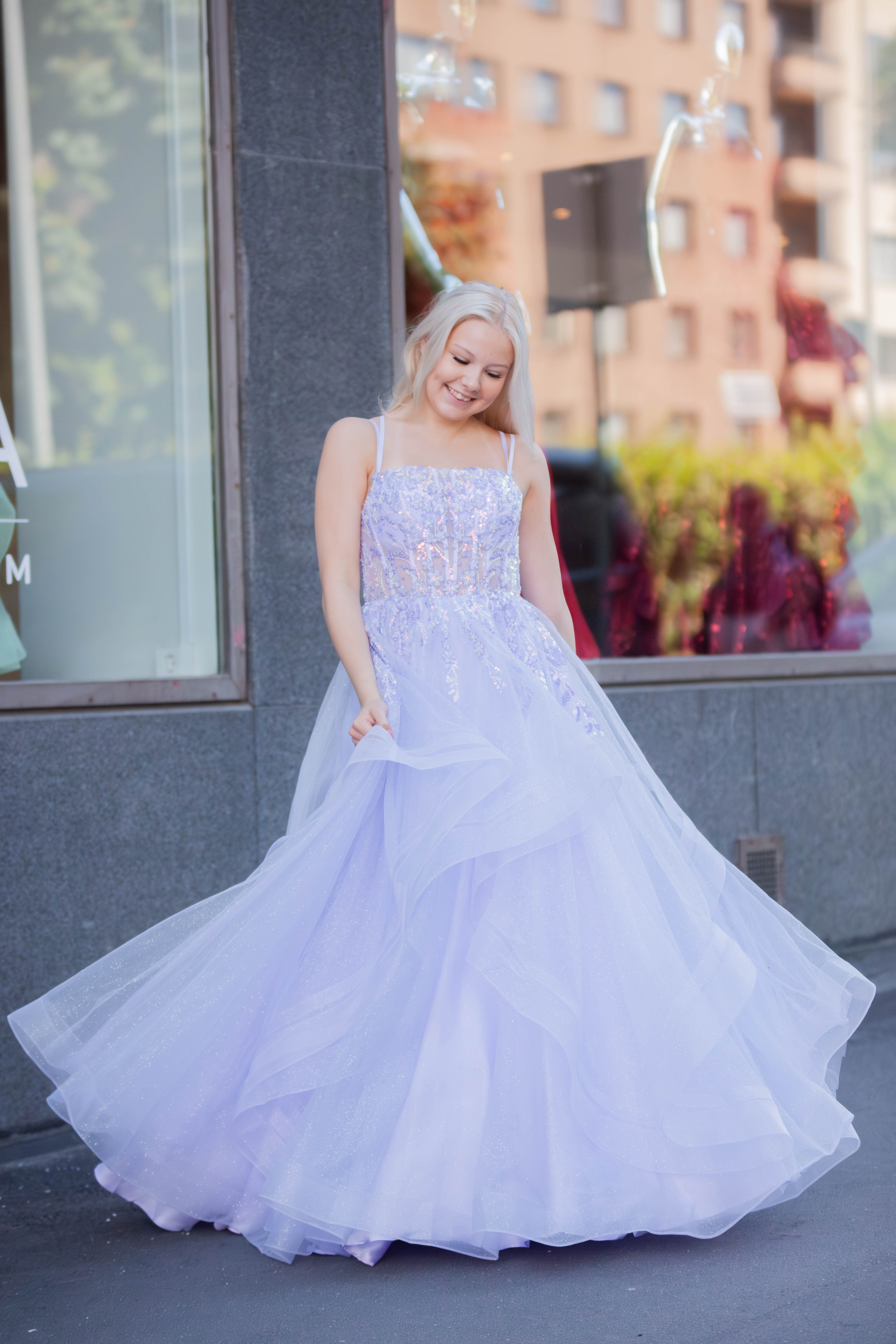 PROM DRESS ANASTASIA LILAC