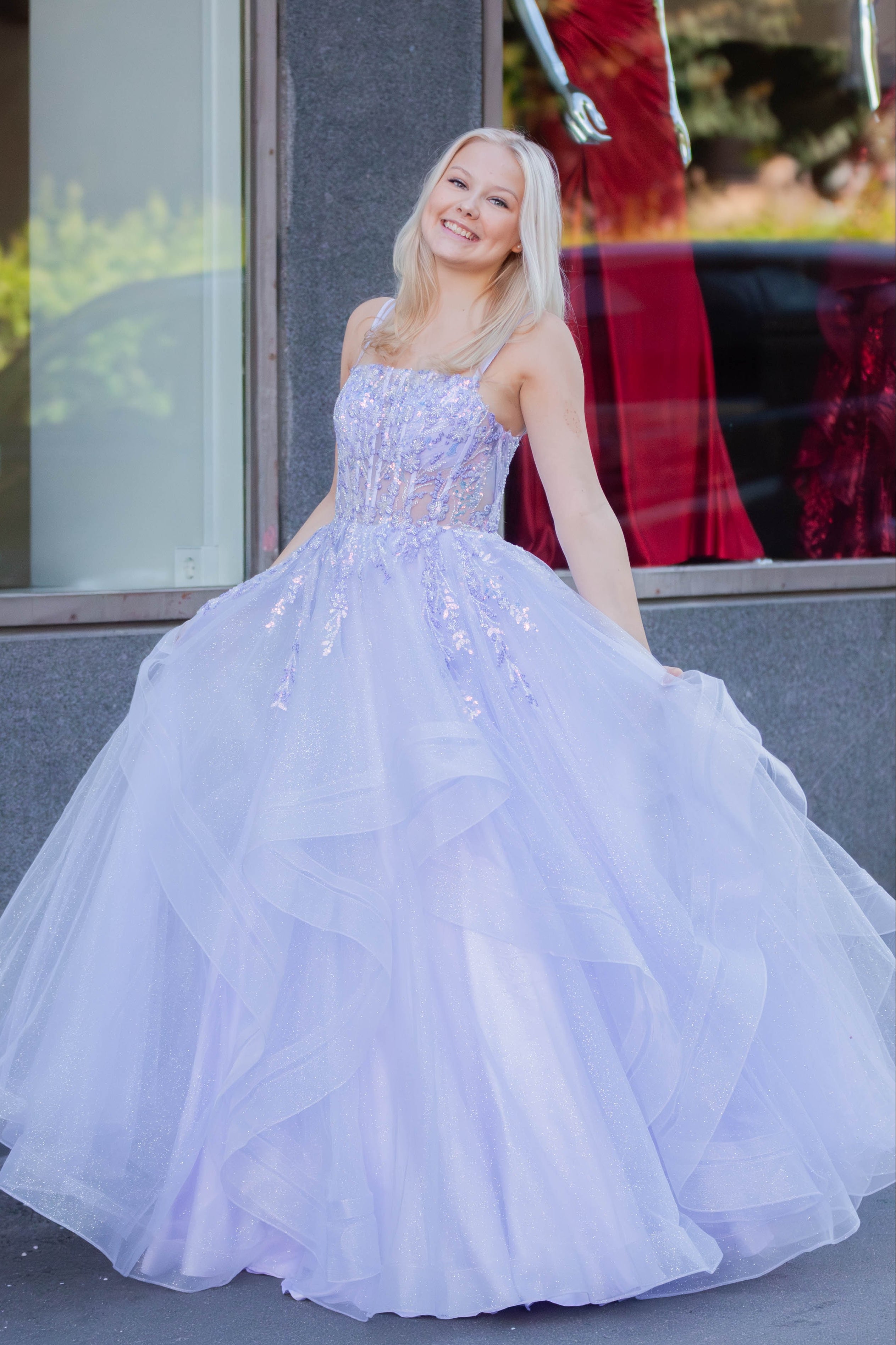 PROM DRESS ANASTASIA LILAC