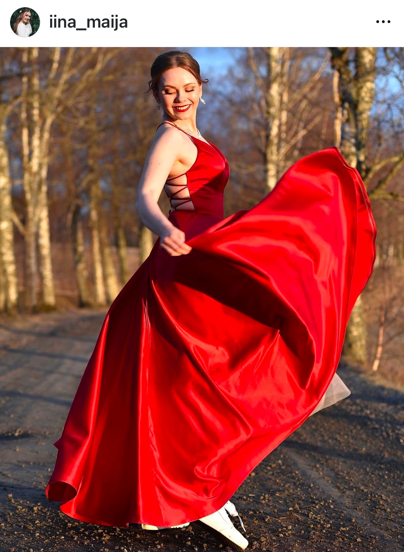 PROM DRESS H4370P-SPECIAL RED